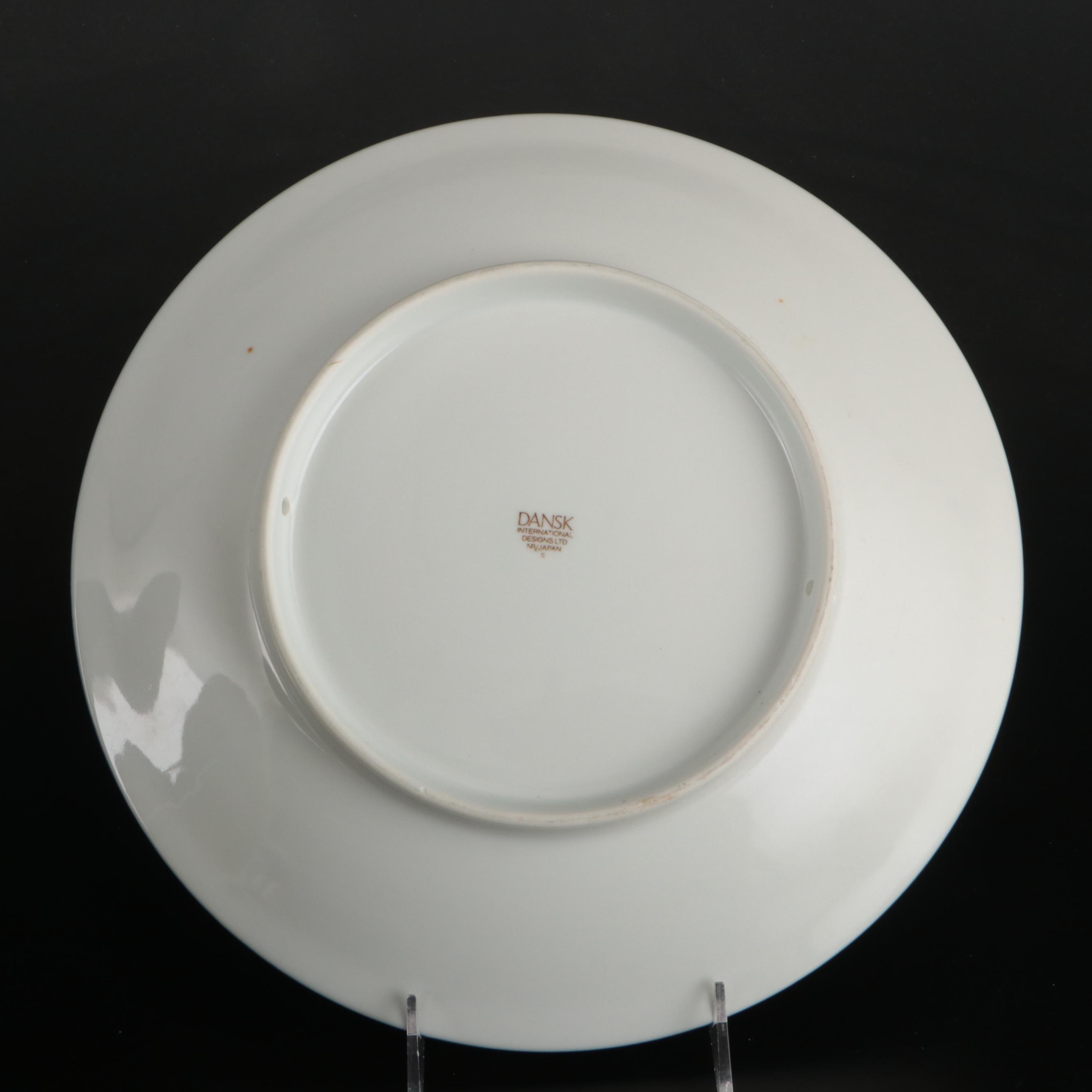 Dansk Ceramic Plates and Table Accessories