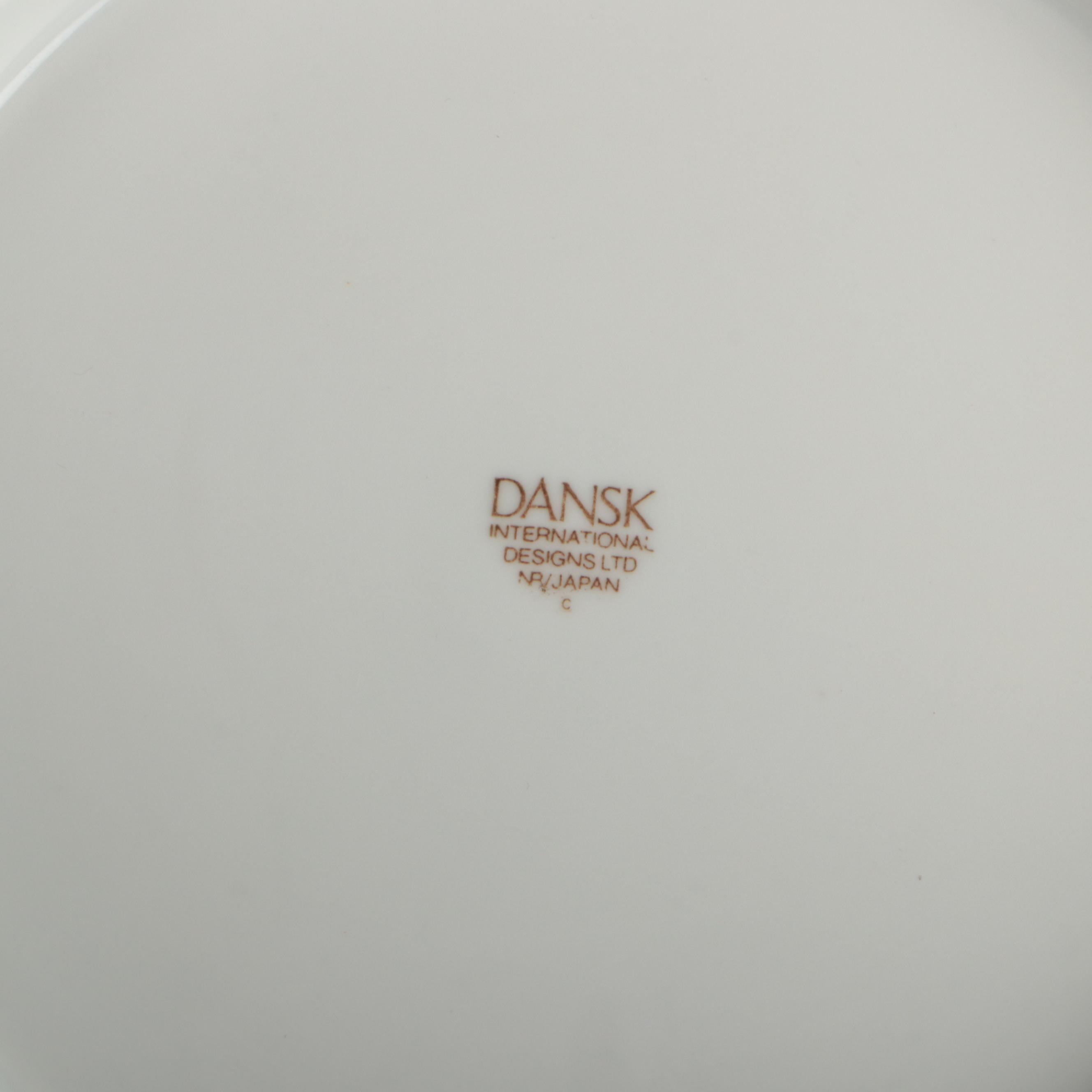 Dansk Ceramic Plates and Table Accessories