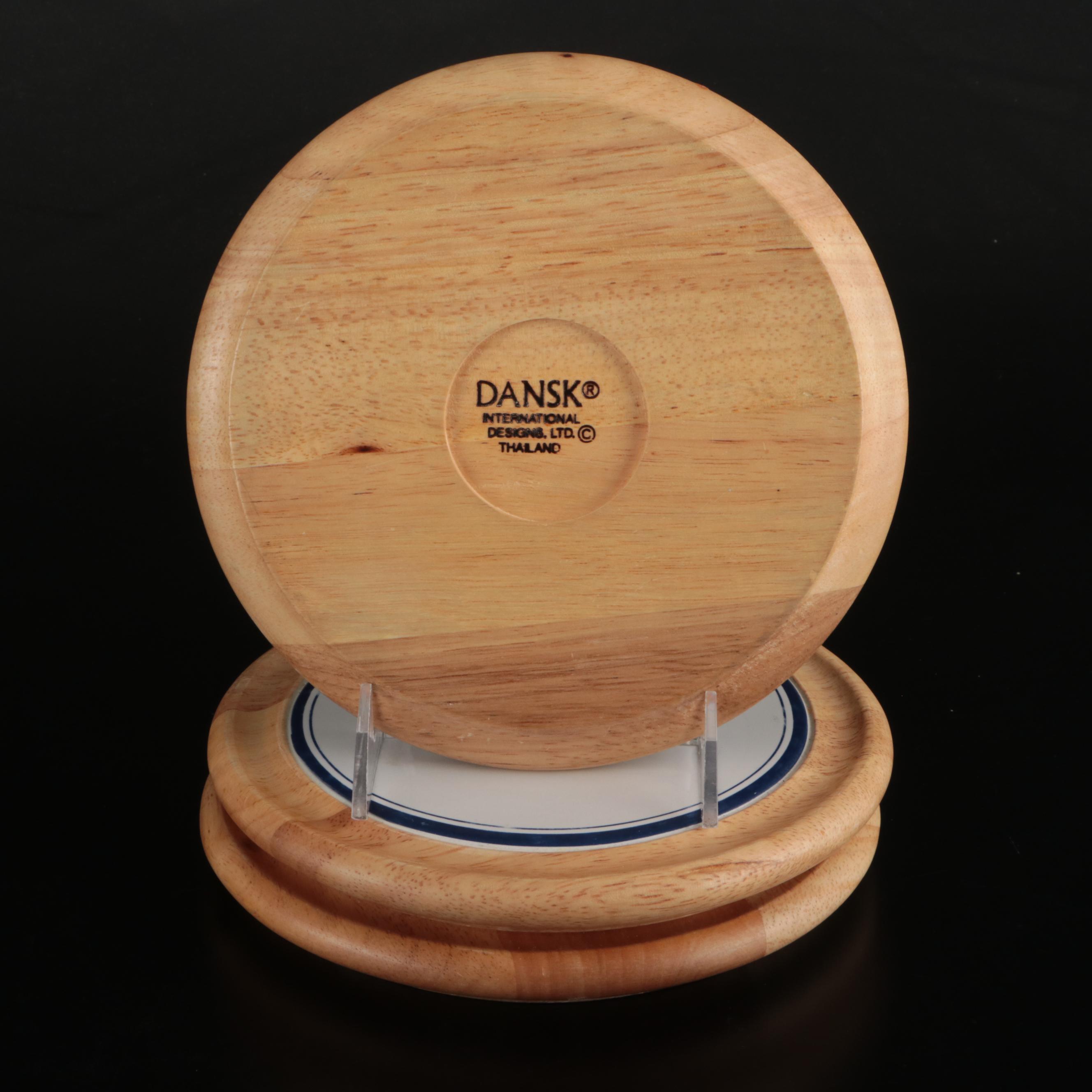 Dansk Ceramic Plates and Table Accessories