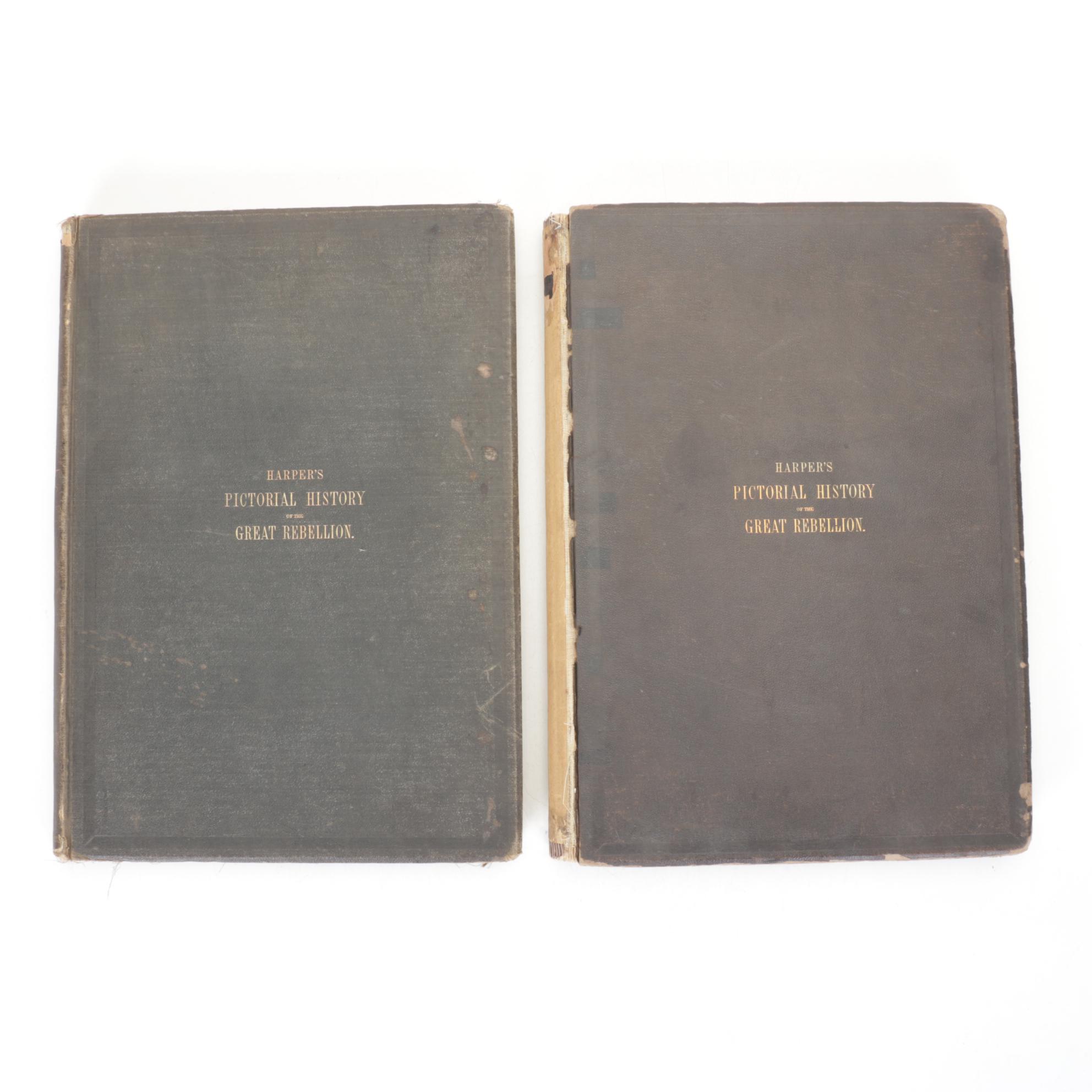 Harper's "Pictorial History of the Great Rebellion" by Gurnsey and Alden, 1866