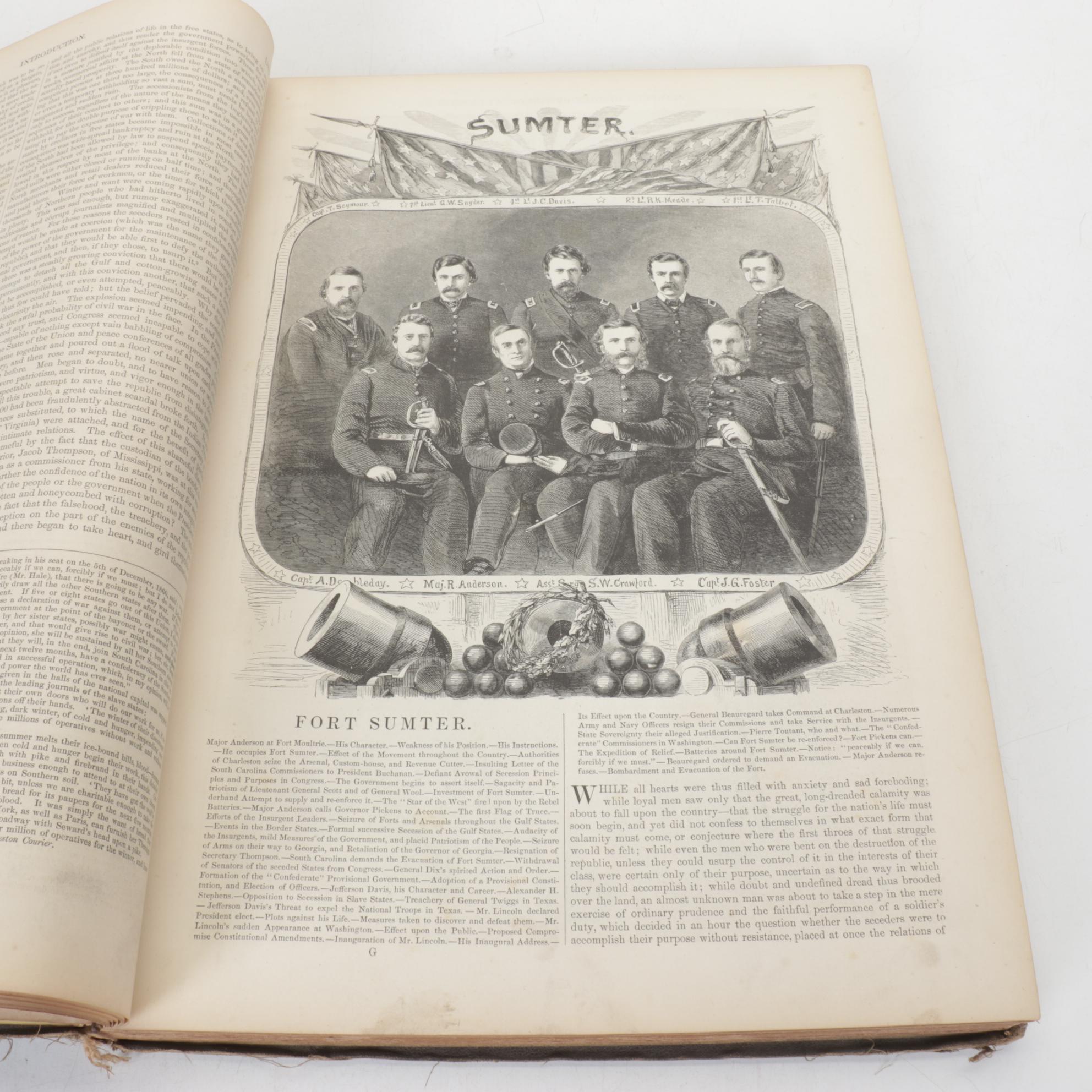 Harper's "Pictorial History of the Great Rebellion" by Gurnsey and Alden, 1866
