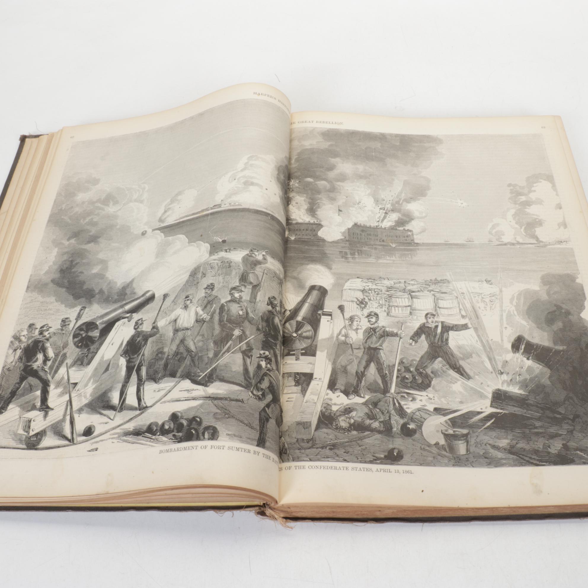 Harper's "Pictorial History of the Great Rebellion" by Gurnsey and Alden, 1866