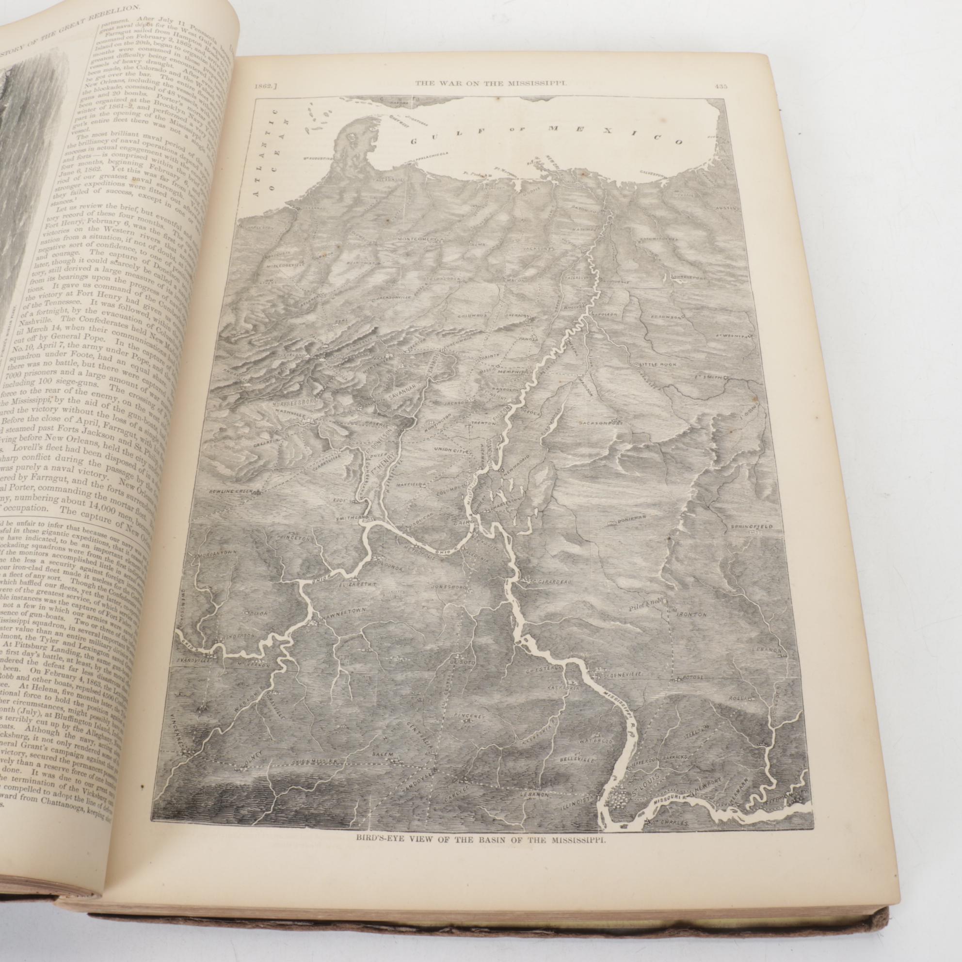 Harper's "Pictorial History of the Great Rebellion" by Gurnsey and Alden, 1866