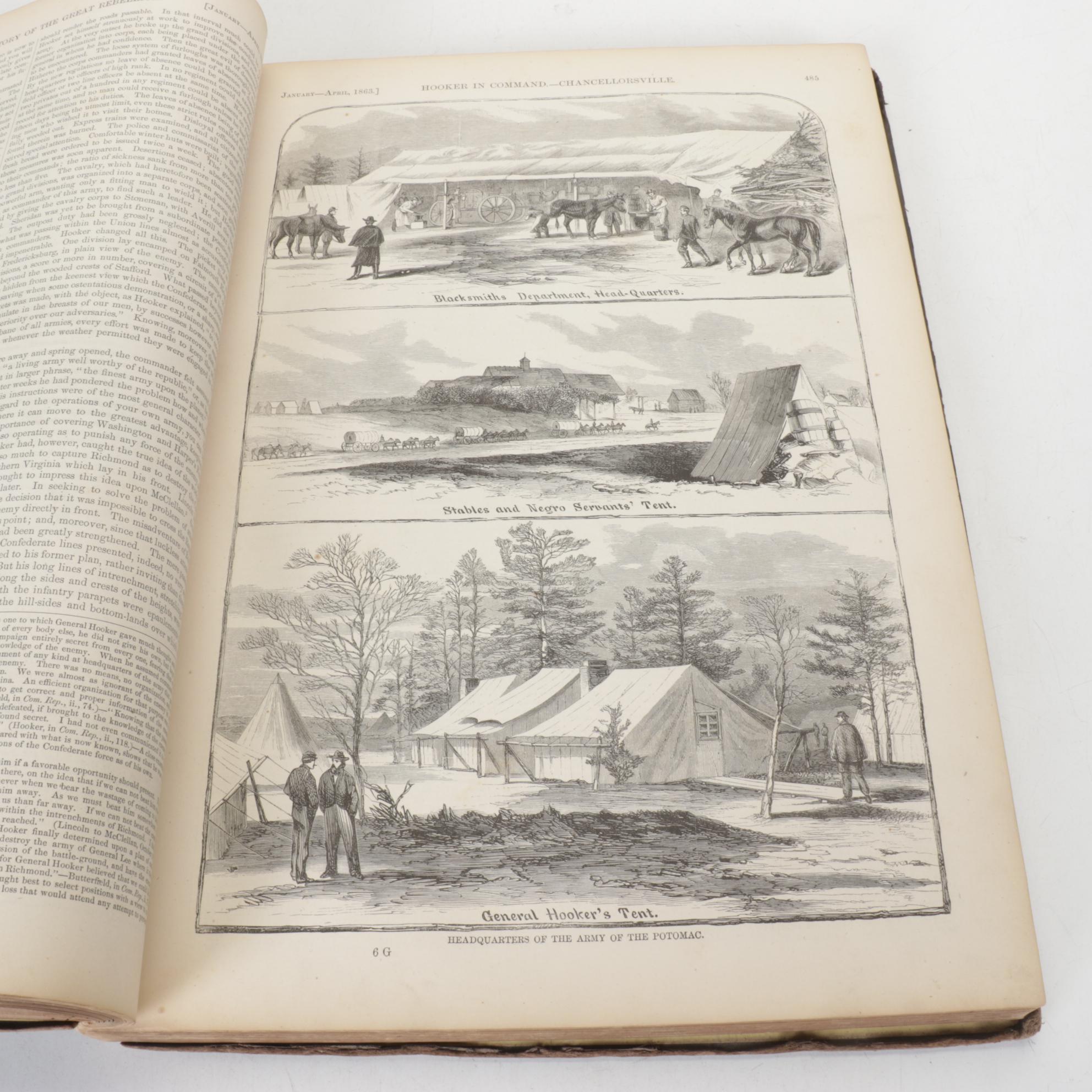 Harper's "Pictorial History of the Great Rebellion" by Gurnsey and Alden, 1866