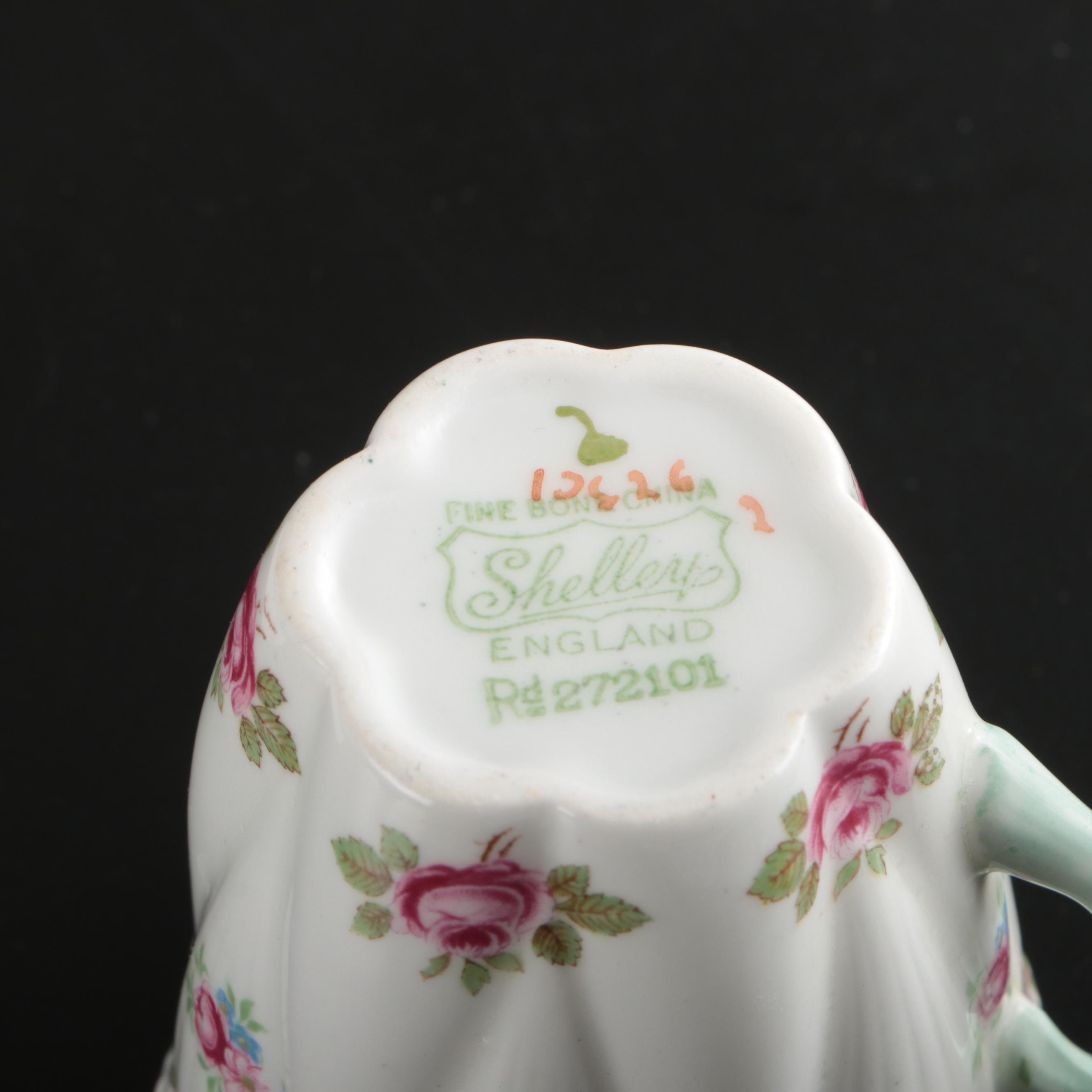 Schumann "Wild Rose" and Shelly Snack Plates and Tableware