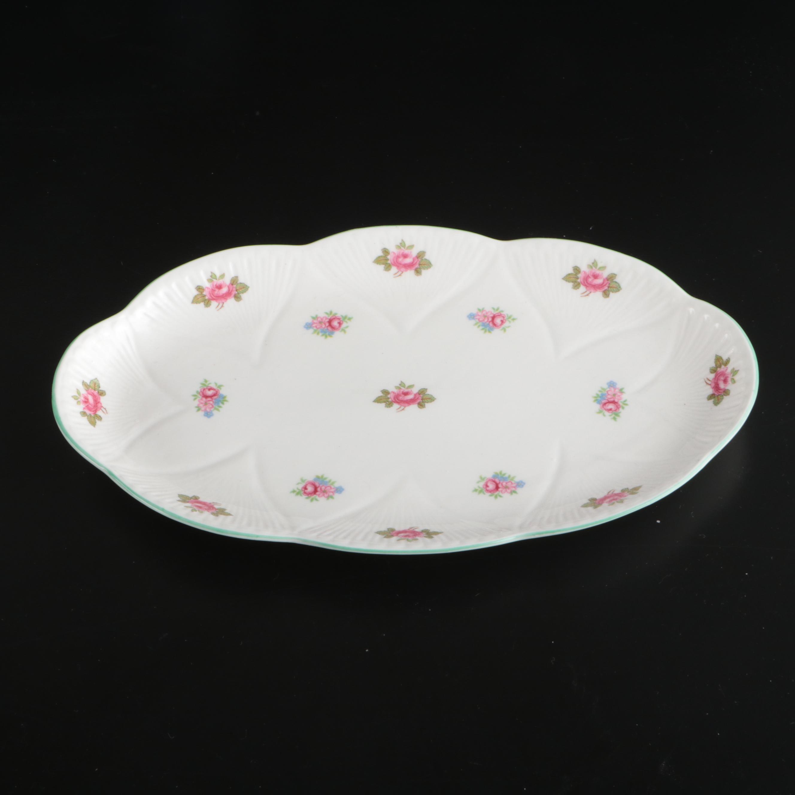 Schumann "Wild Rose" and Shelly Snack Plates and Tableware