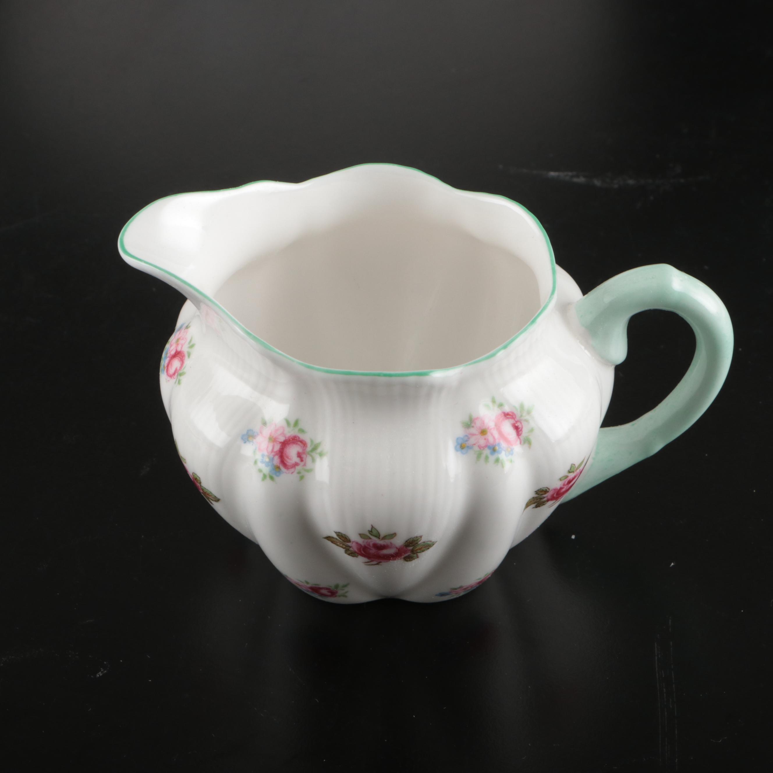 Schumann "Wild Rose" and Shelly Snack Plates and Tableware