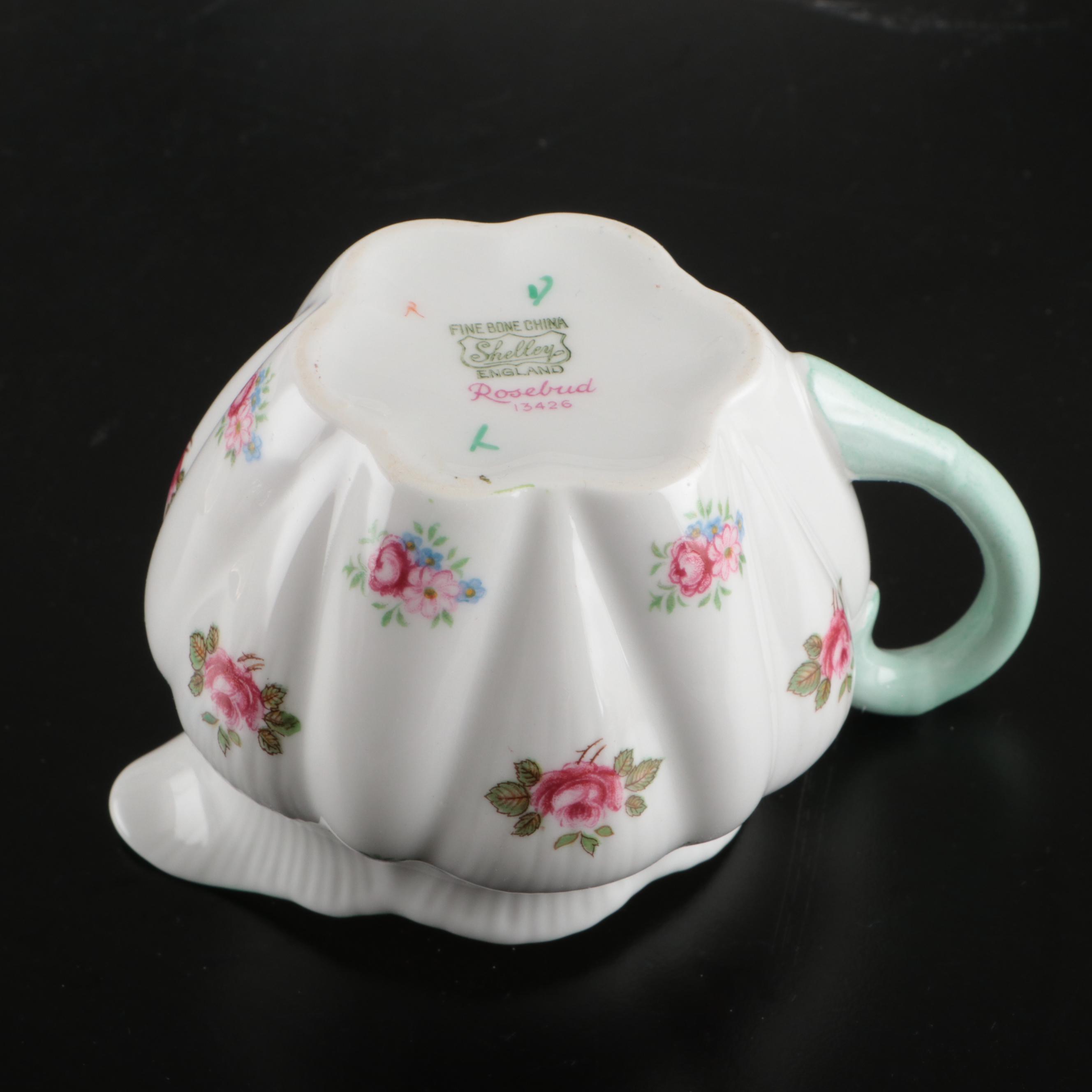 Schumann "Wild Rose" and Shelly Snack Plates and Tableware