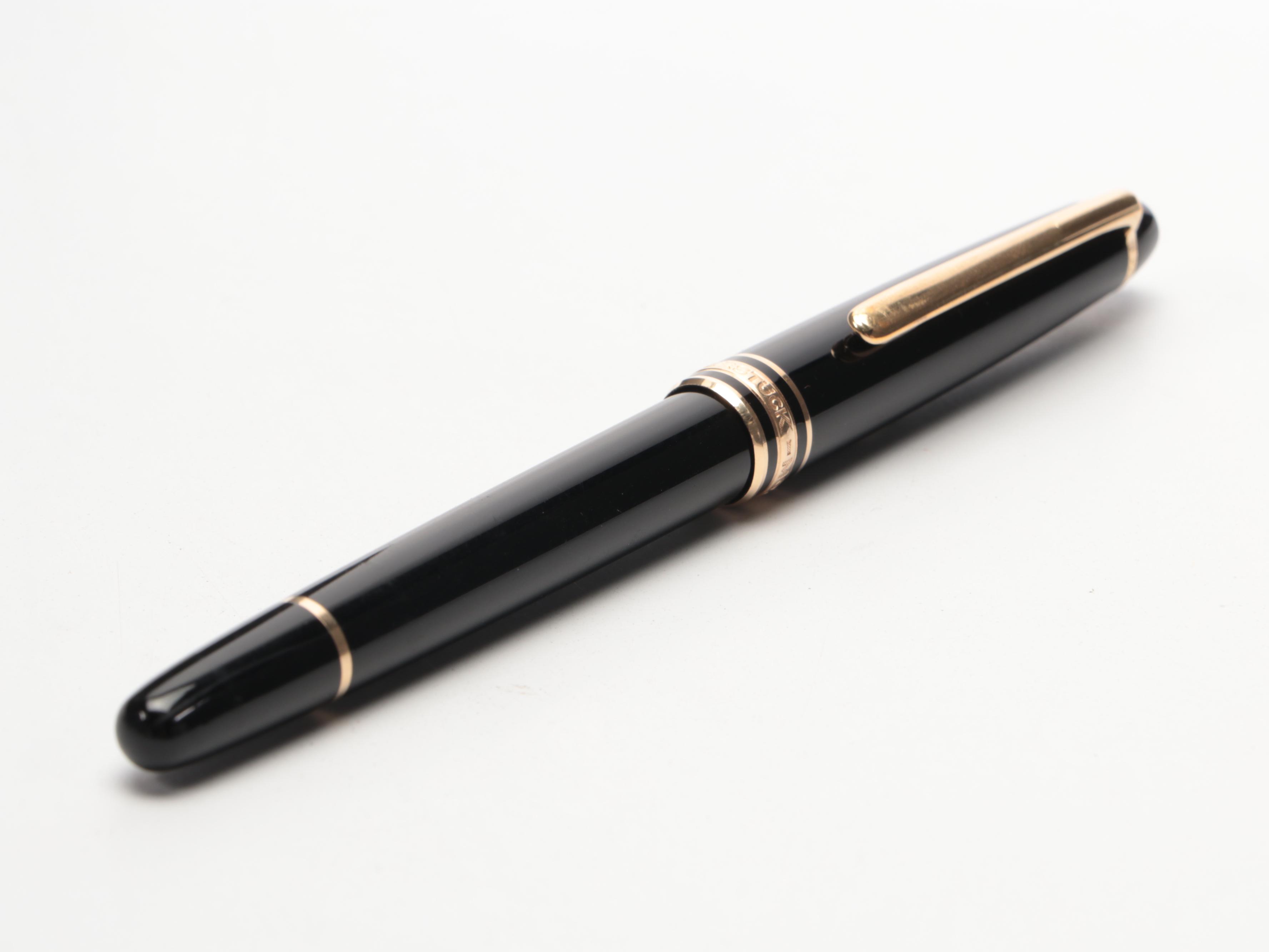 Montblanc Meisterstück Black Resin Rollerball Pen