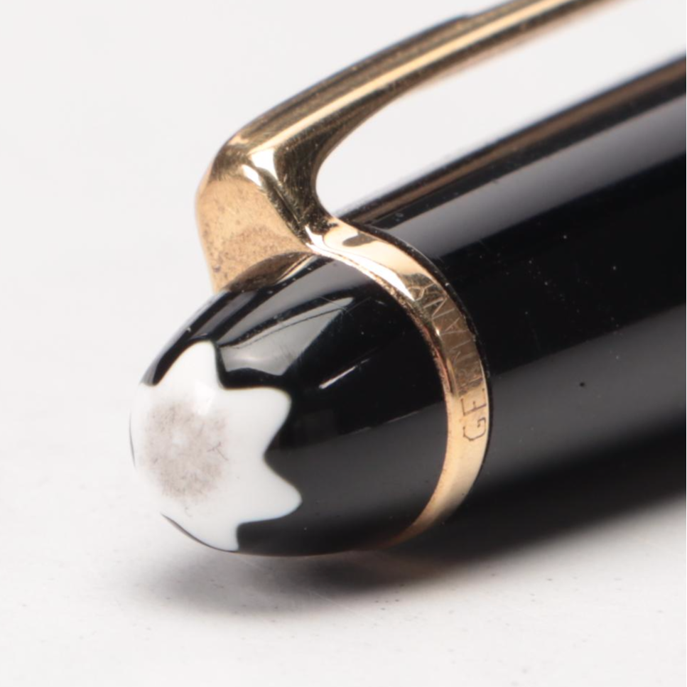 Montblanc Meisterstück Black Resin Rollerball Pen