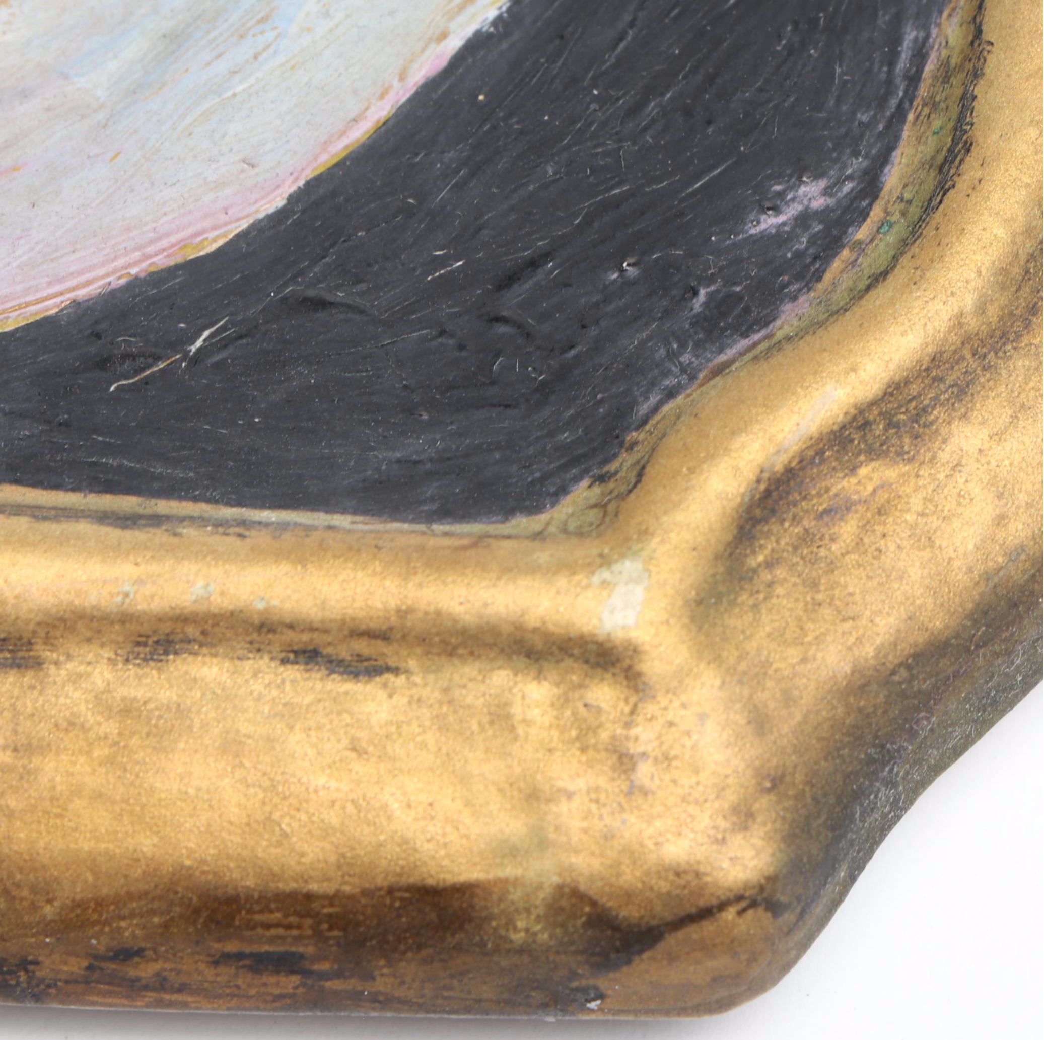 Art Deco Cast Plaster Bas-Relief of Dancing Nymphs