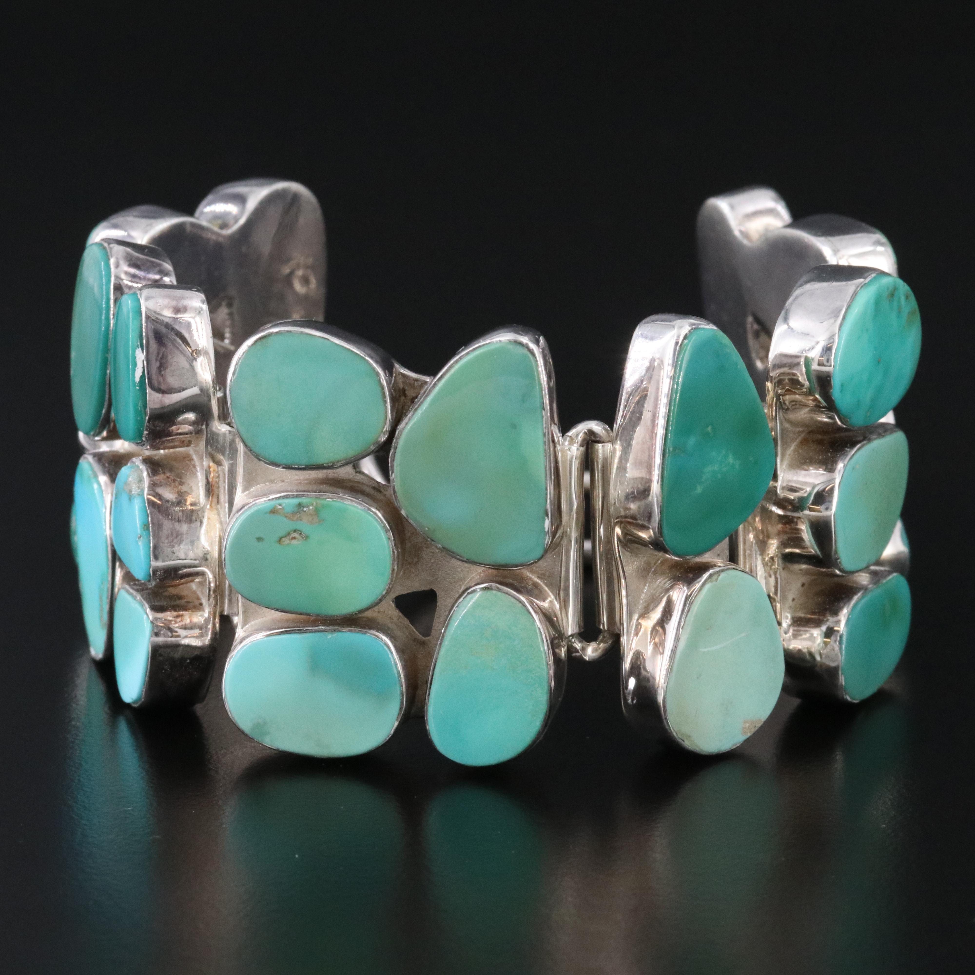Sterling Turquoise Bracelet