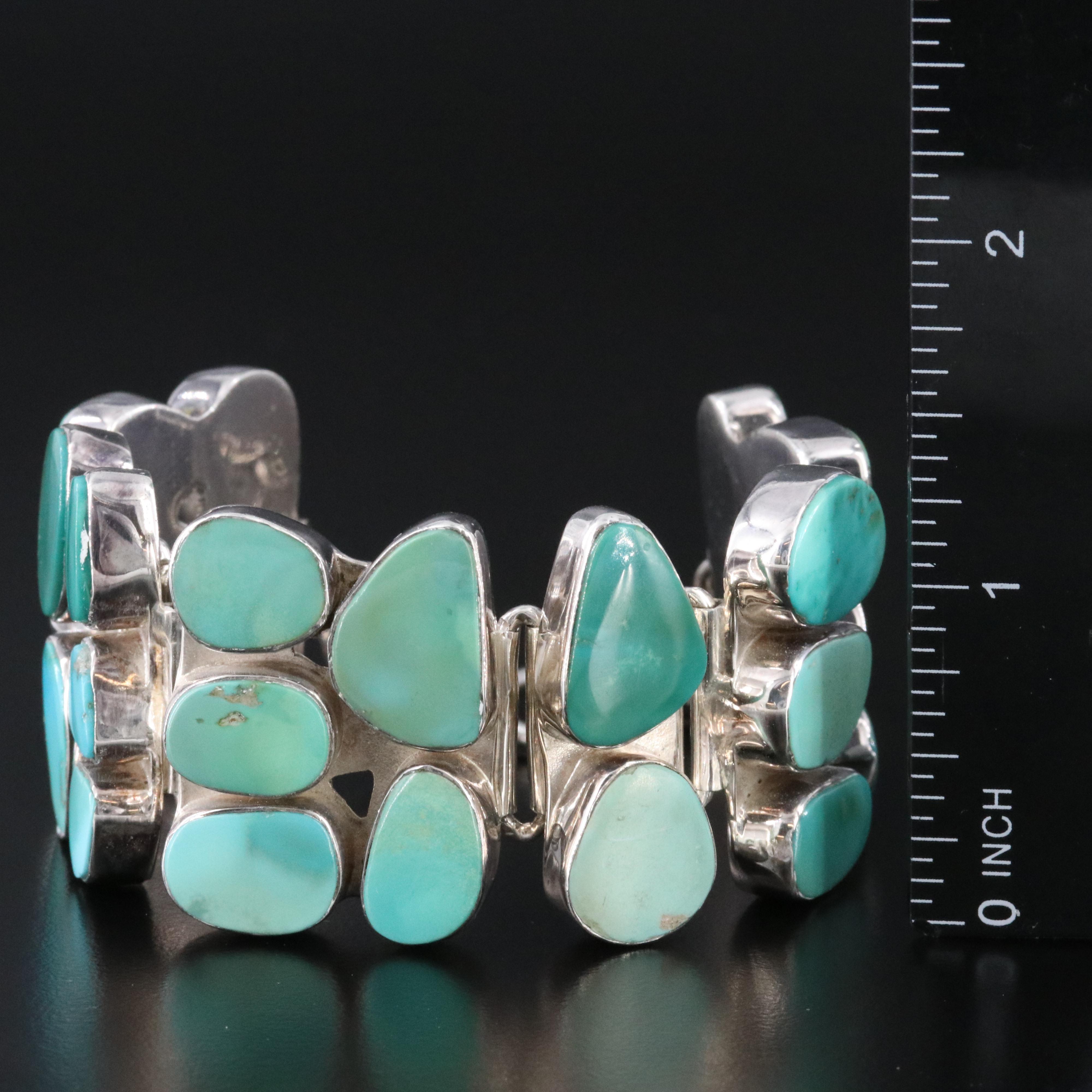 Sterling Turquoise Bracelet