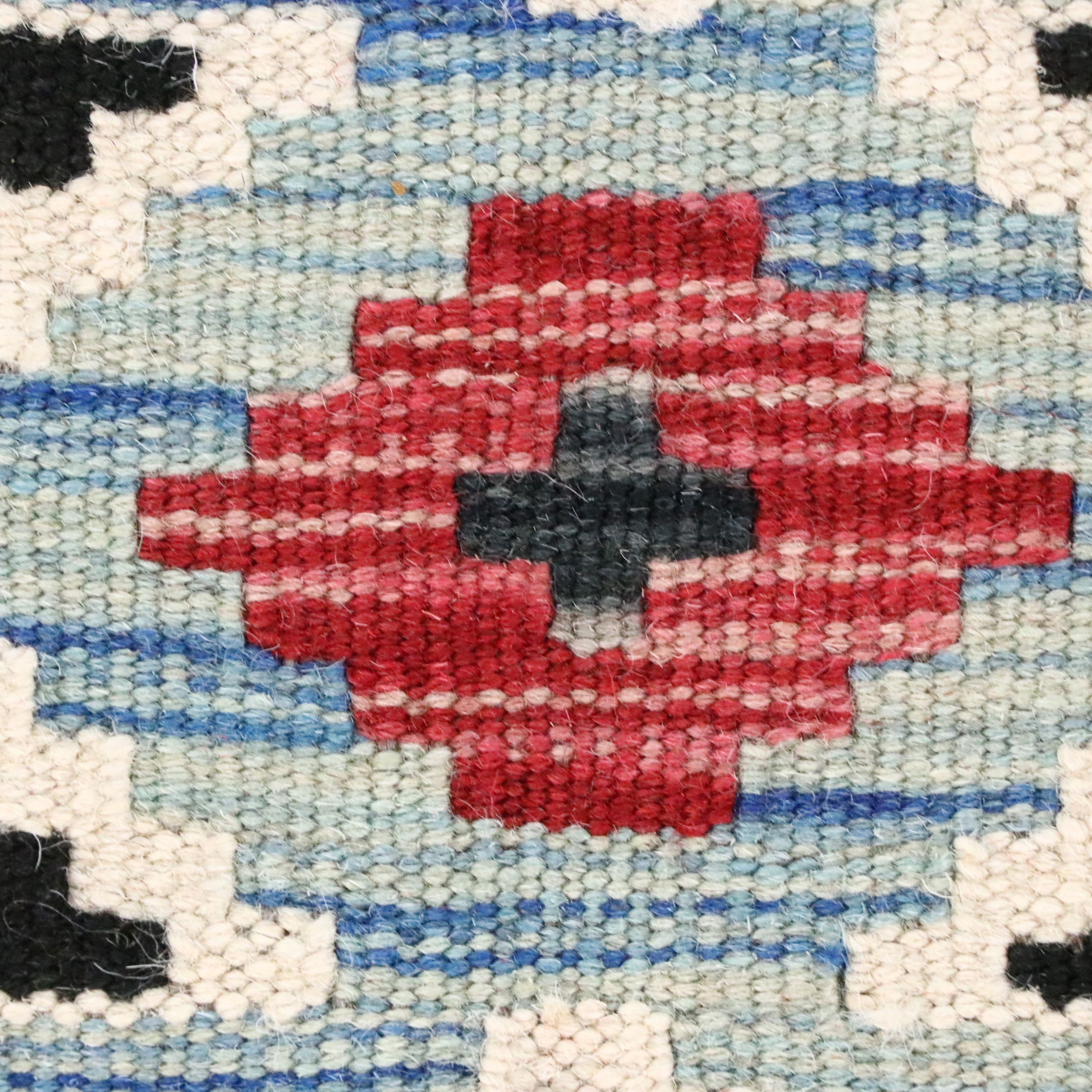 5'11 x 8'6 Handwoven Pakistani Kilim Area Rug