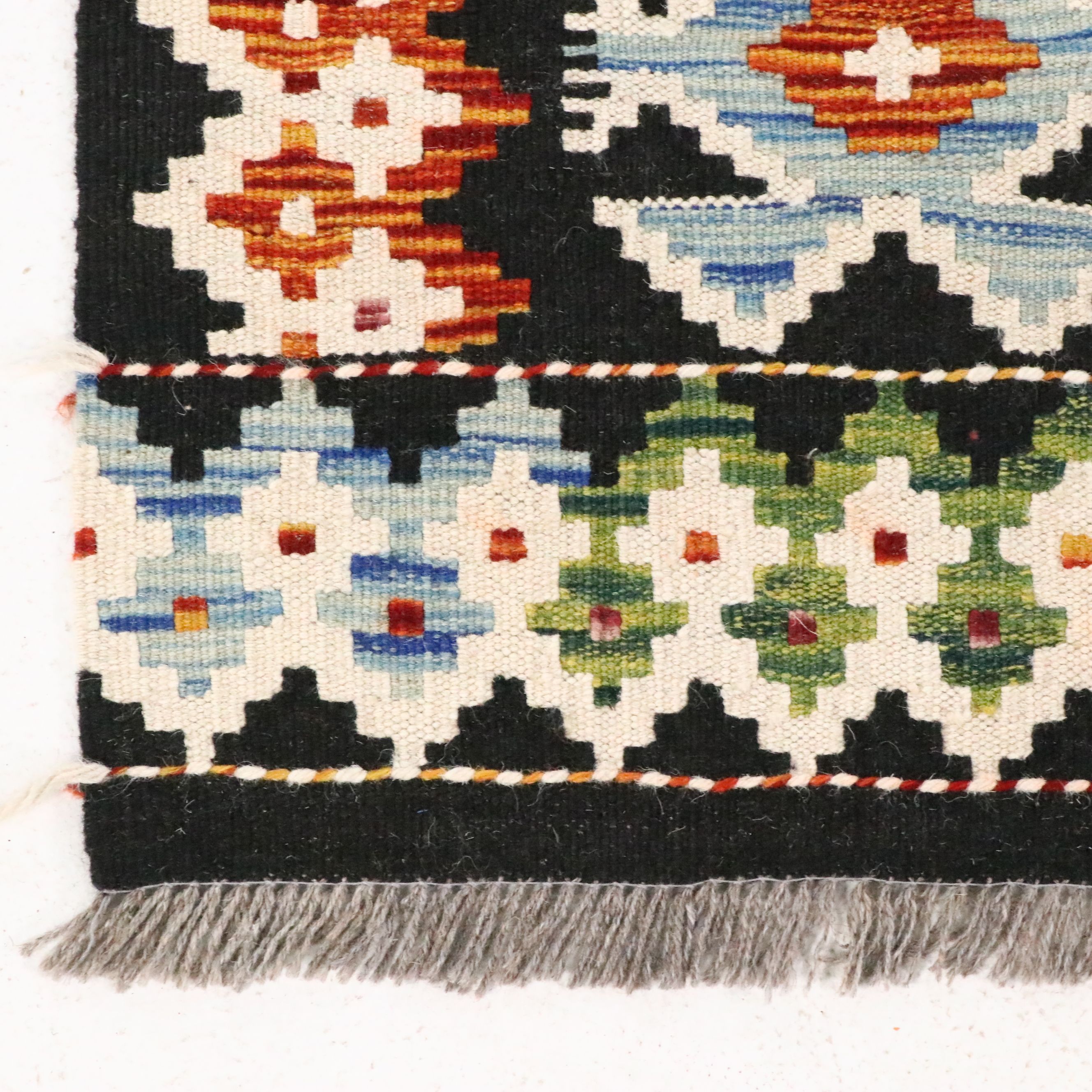 5'11 x 8'6 Handwoven Pakistani Kilim Area Rug