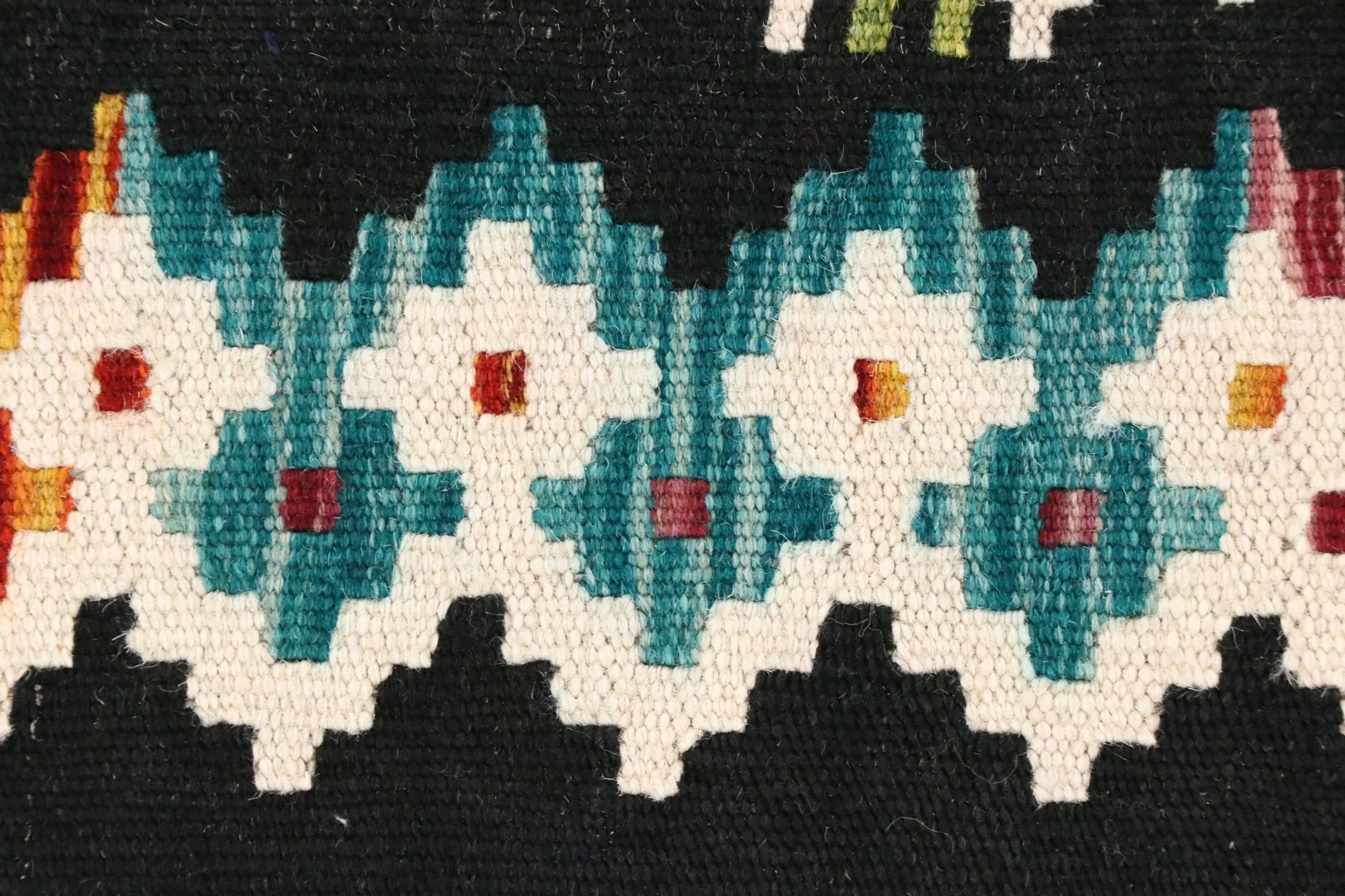 5'11 x 8'6 Handwoven Pakistani Kilim Area Rug