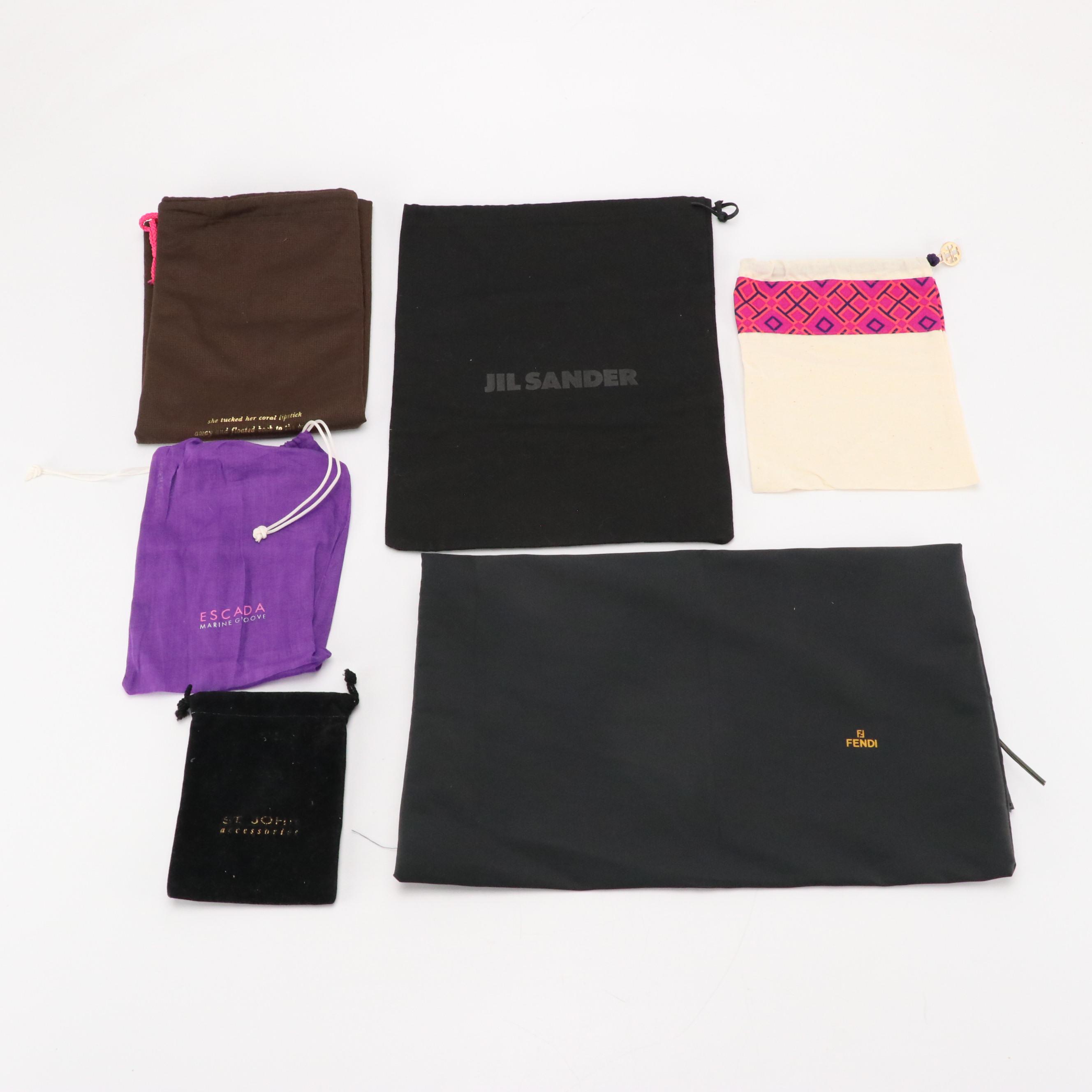 Gucci, Fendi, Louis Vuitton, Coach, Salvatore Ferragamo and Other Dust Bags