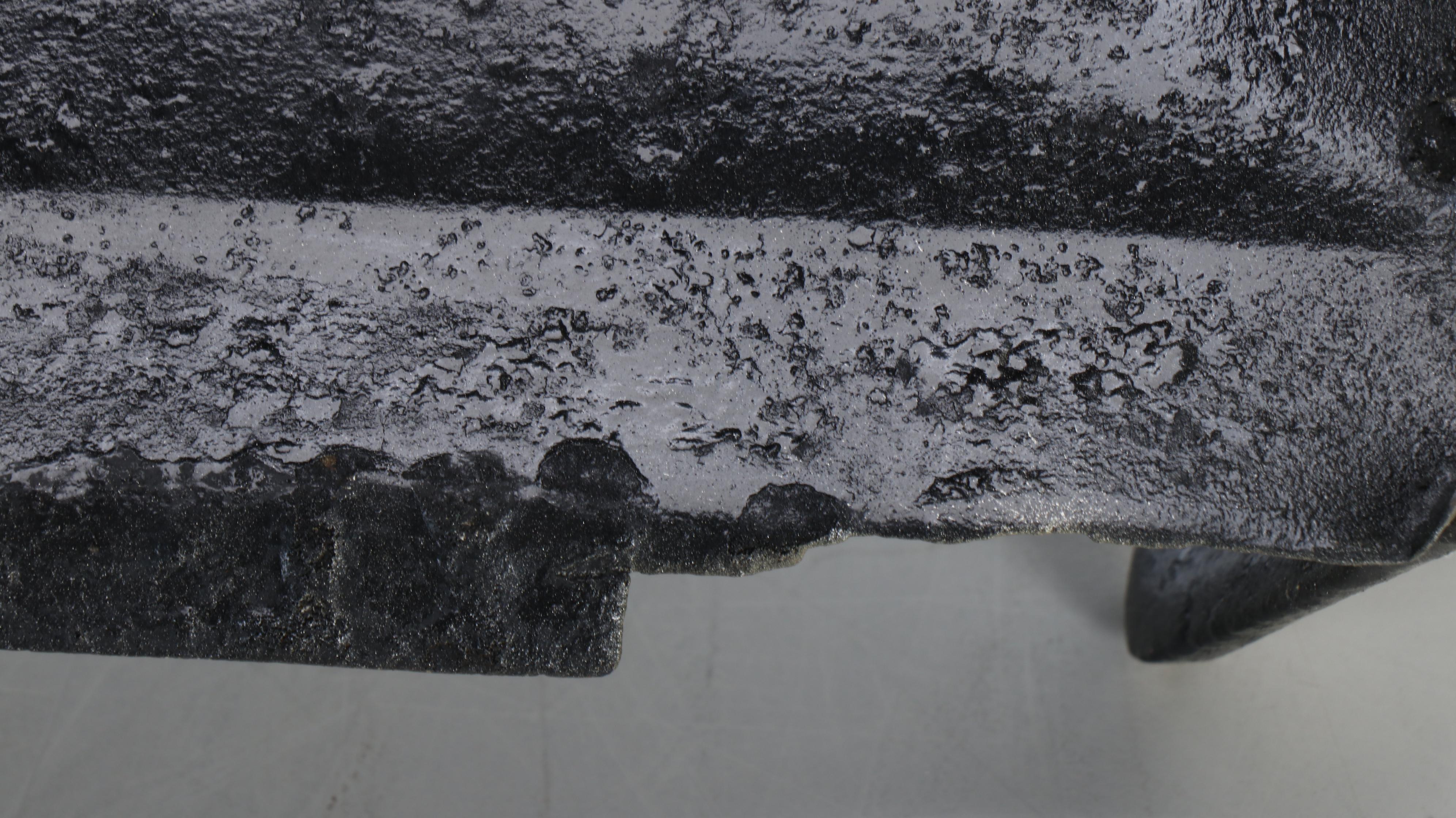 Victorian Style Gold-Painted Fireplace Hearth and Fender