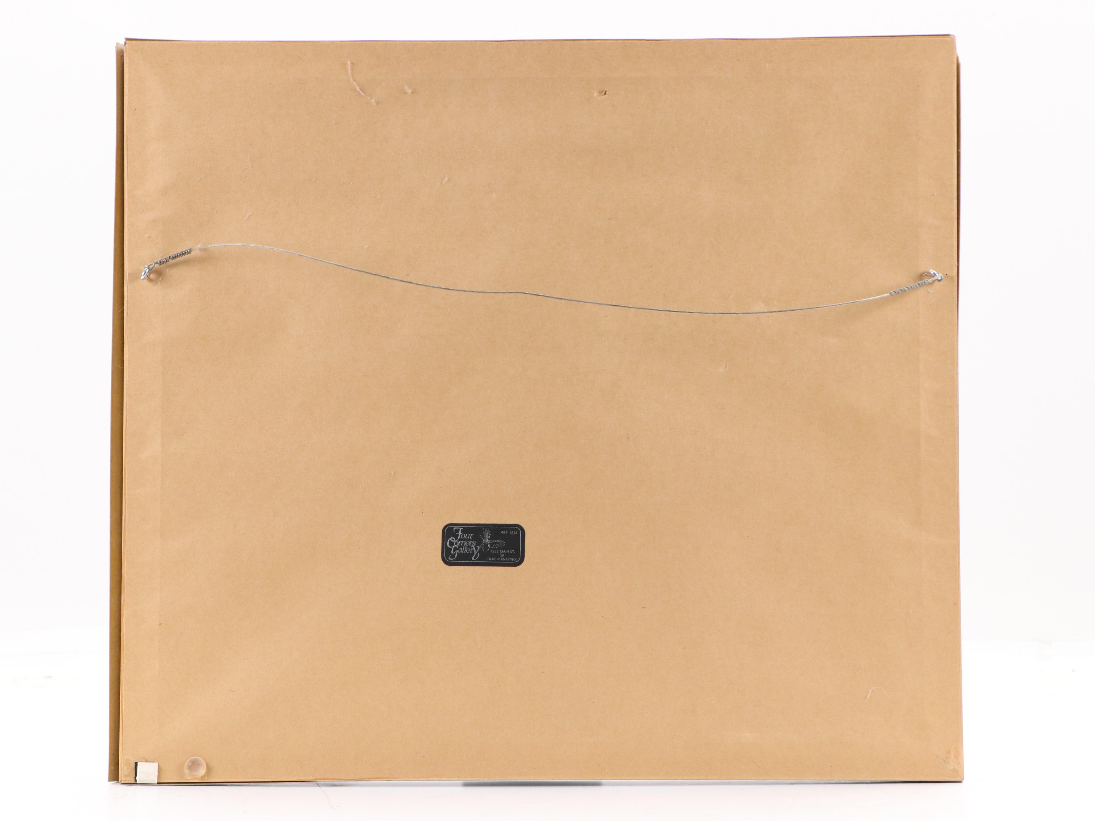 Graphite and Watercolor Sketch "Study for Ketubah," 1975