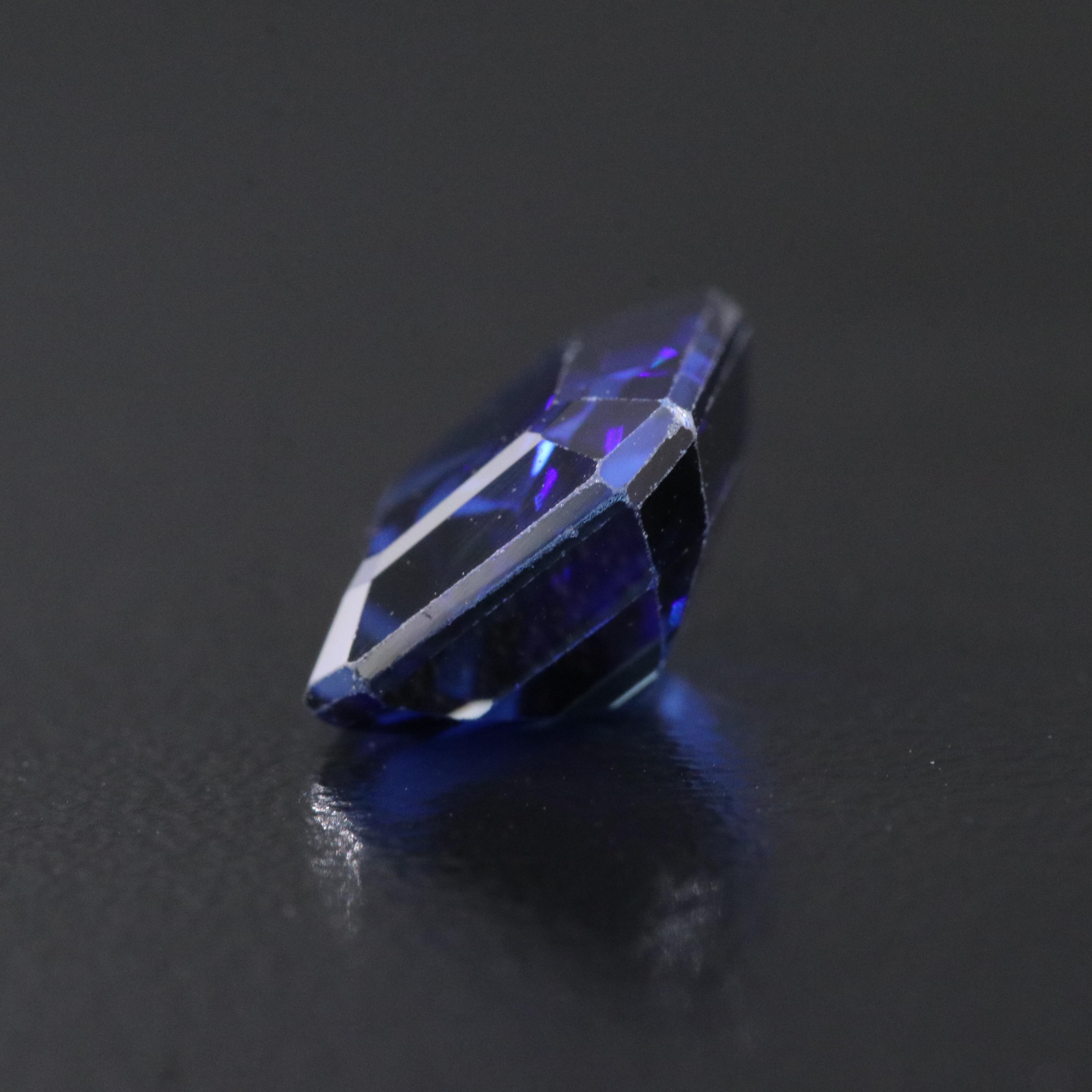 Loose 5.97 CT Lab Grown Sapphire