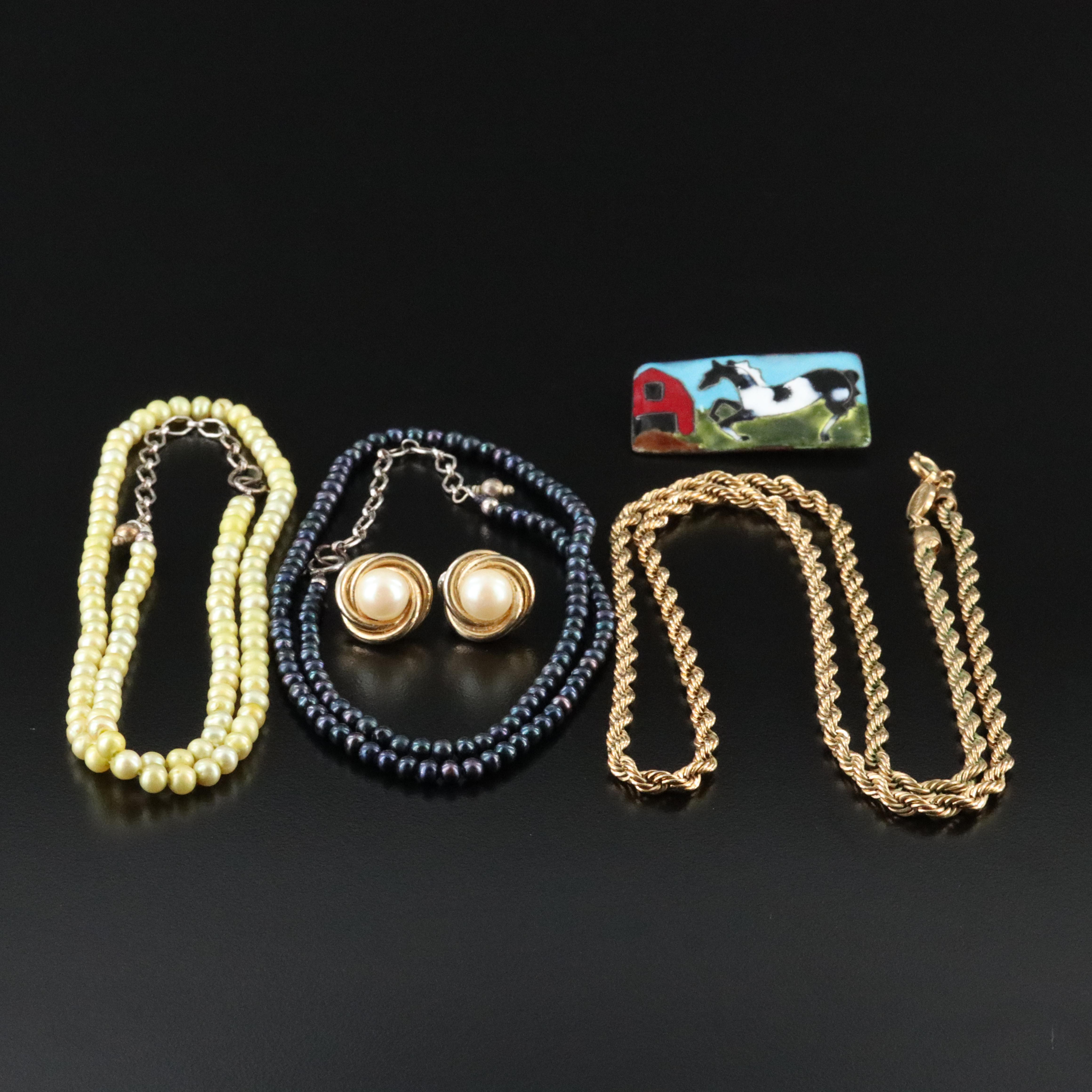 Collection of Gemstone Jewelry Featuring Napier