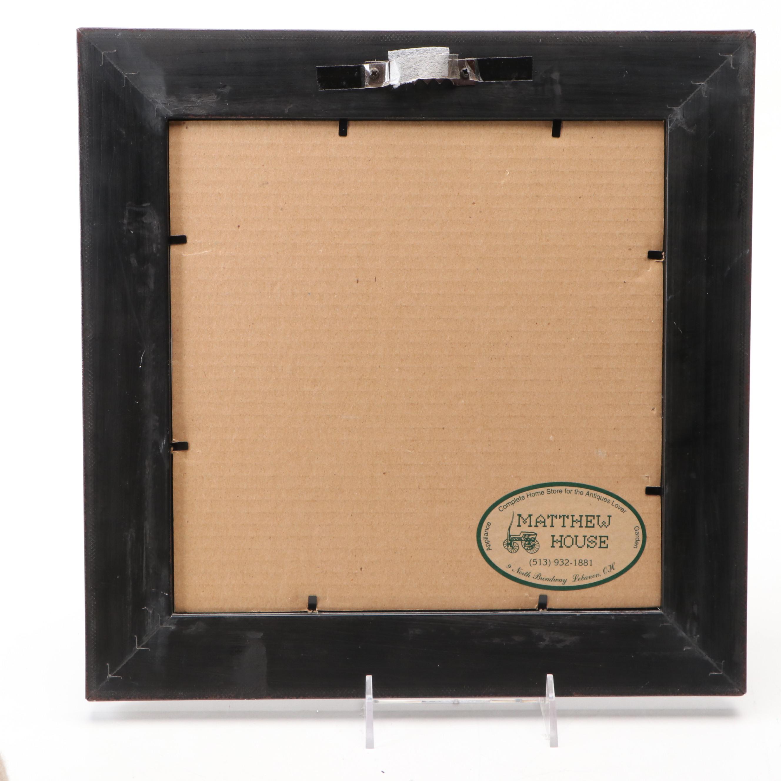 Spring Folk Art Style Rabbits and Wall Hangings