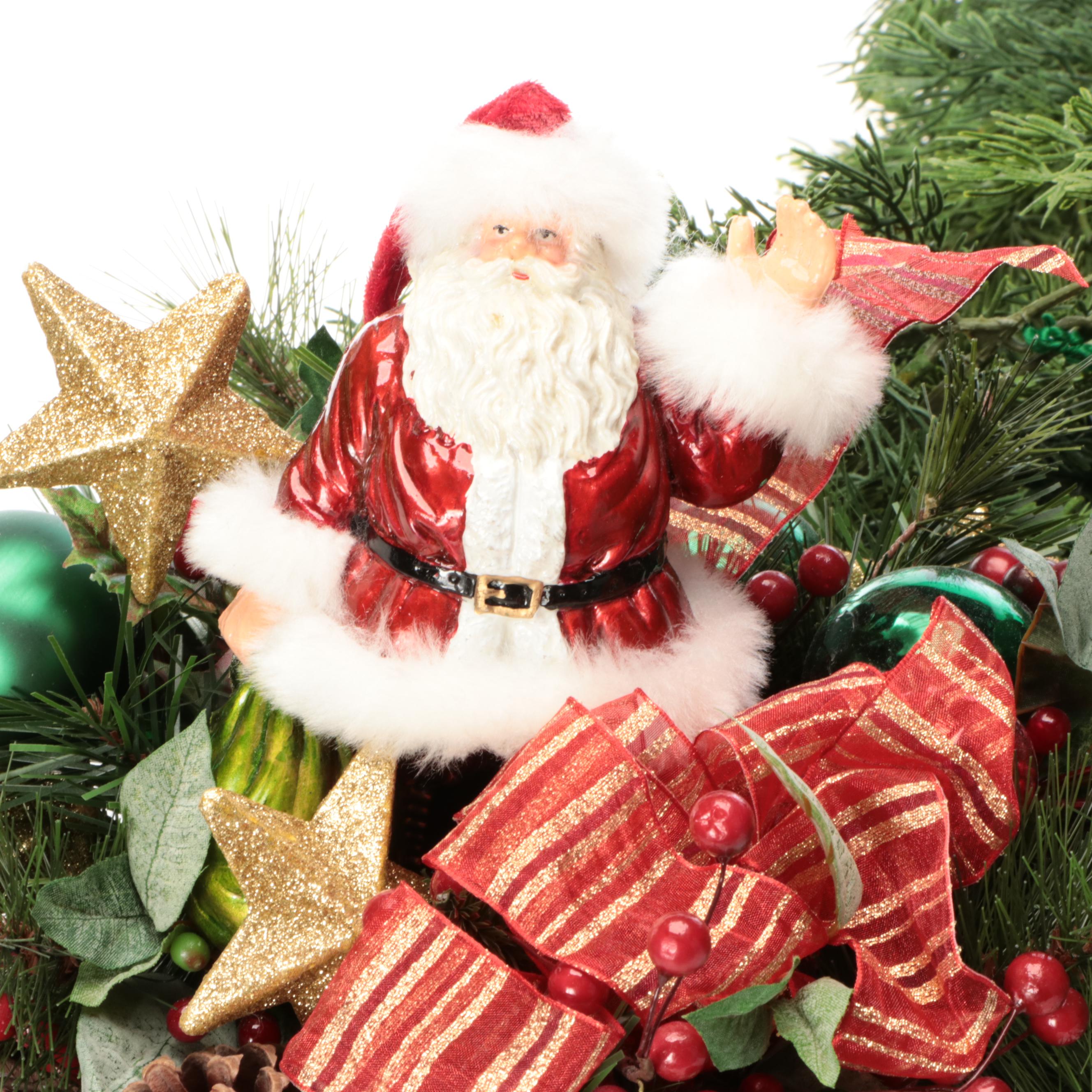 Christmas Garland Baskets, Wall Hanging and More