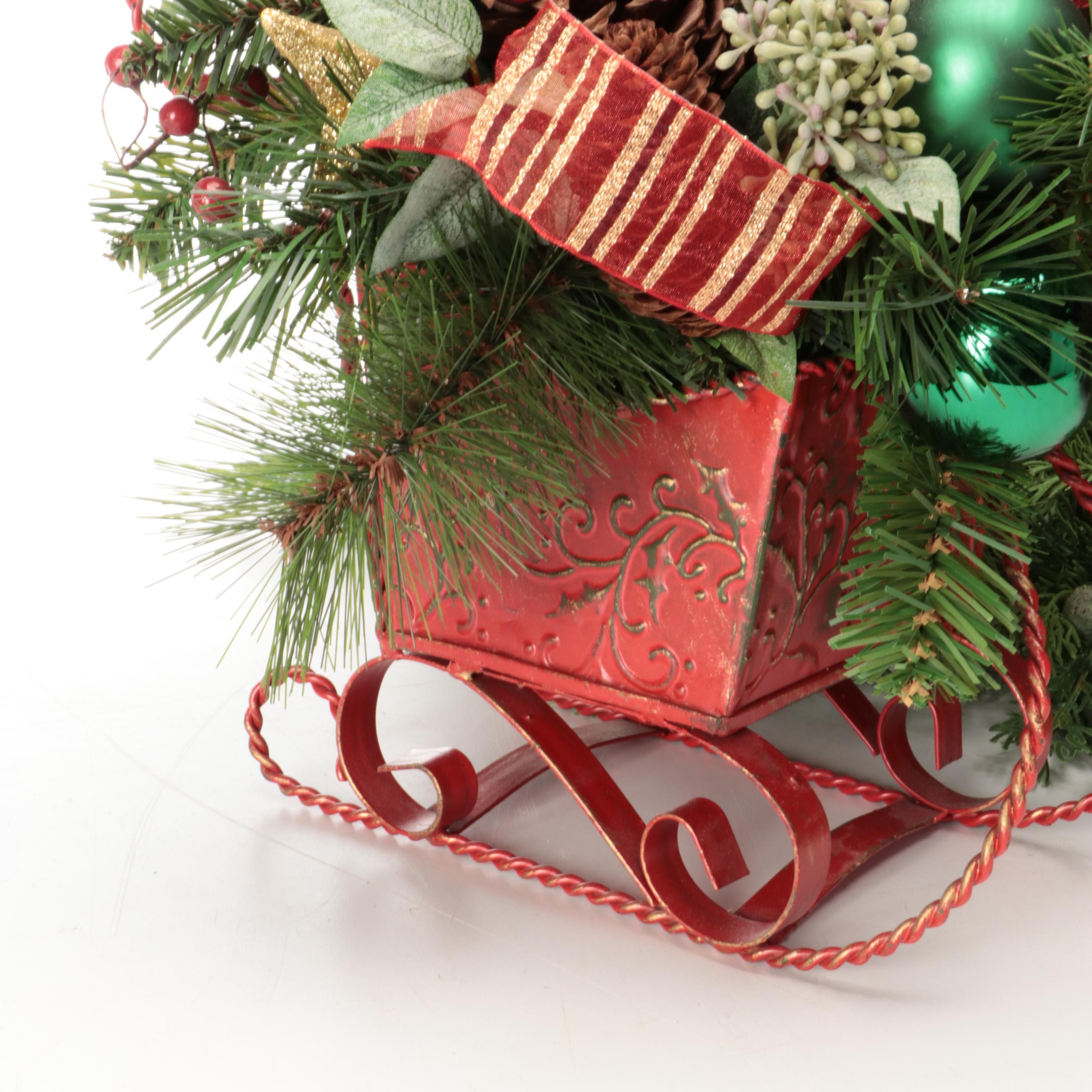 Christmas Garland Baskets, Wall Hanging and More