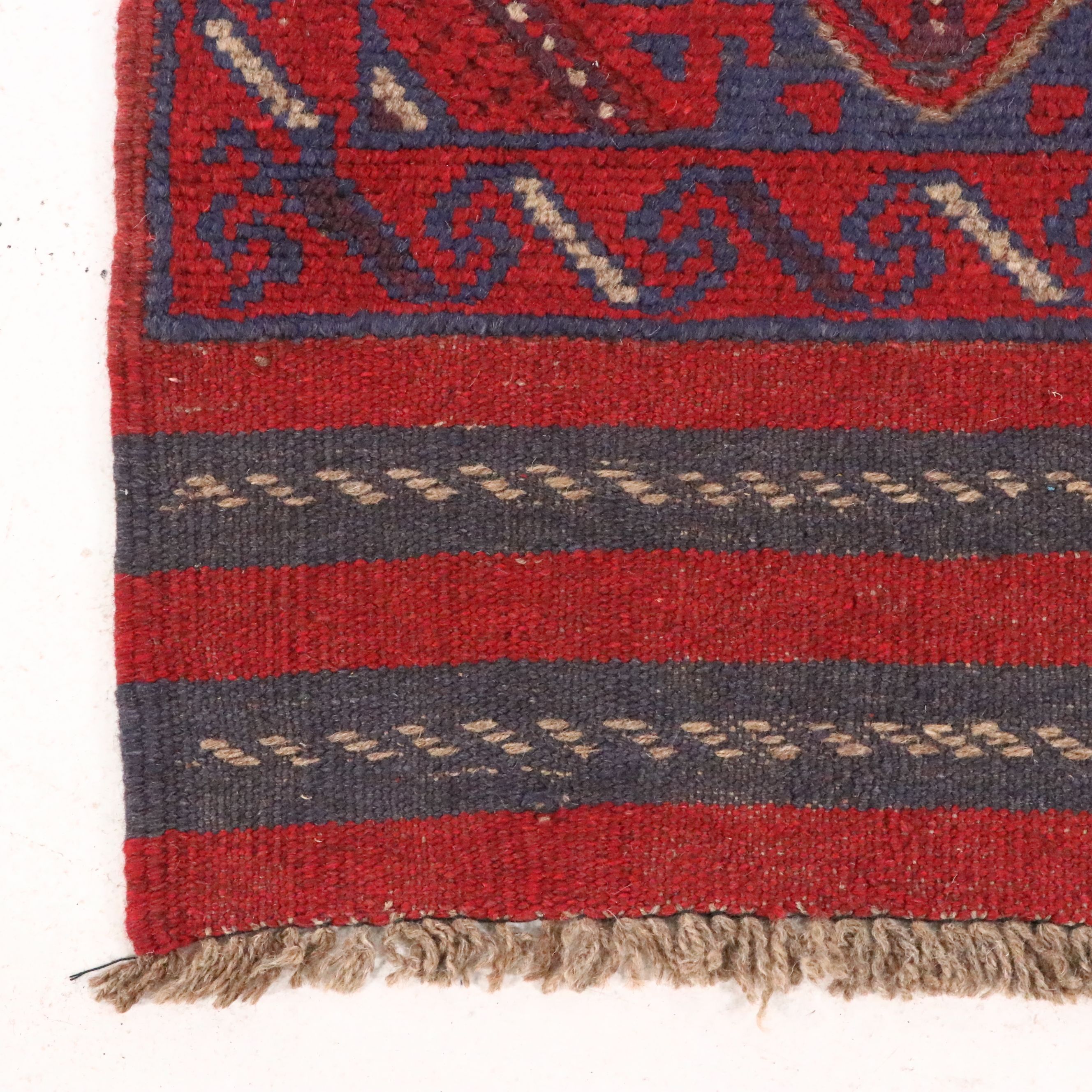 2'1 x 8'10 Handwoven Afghan Mashwani Carpet Runner