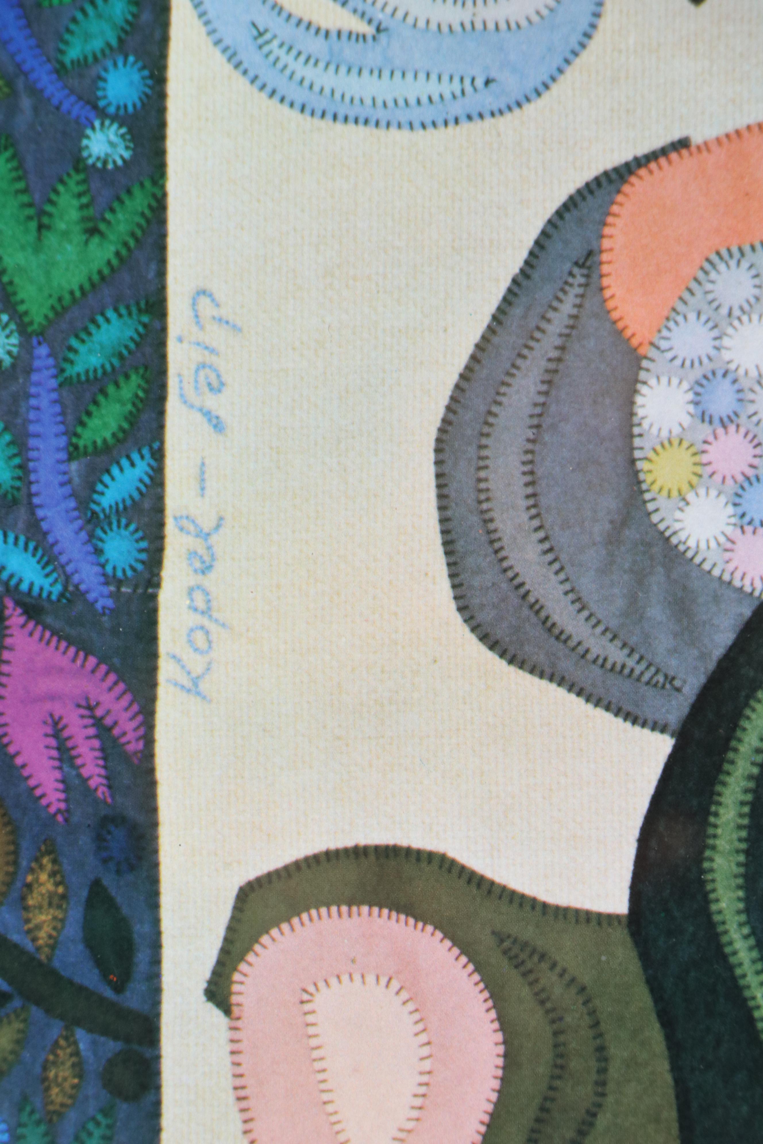 Judaic Folk Art Style Offset Lithographs After Gurwin Kopel