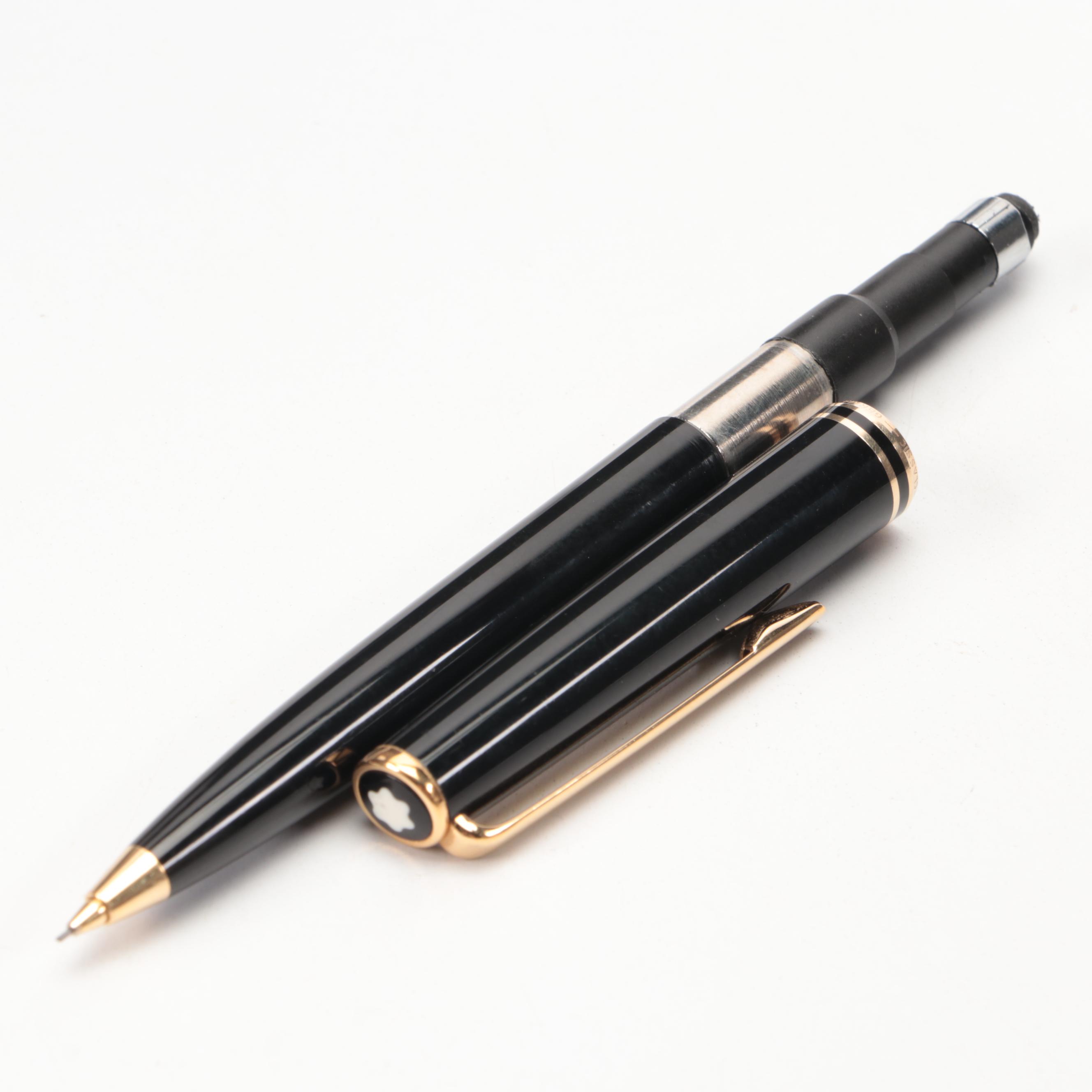 Montblanc "Classic" Black Resin Mechanical Pencil