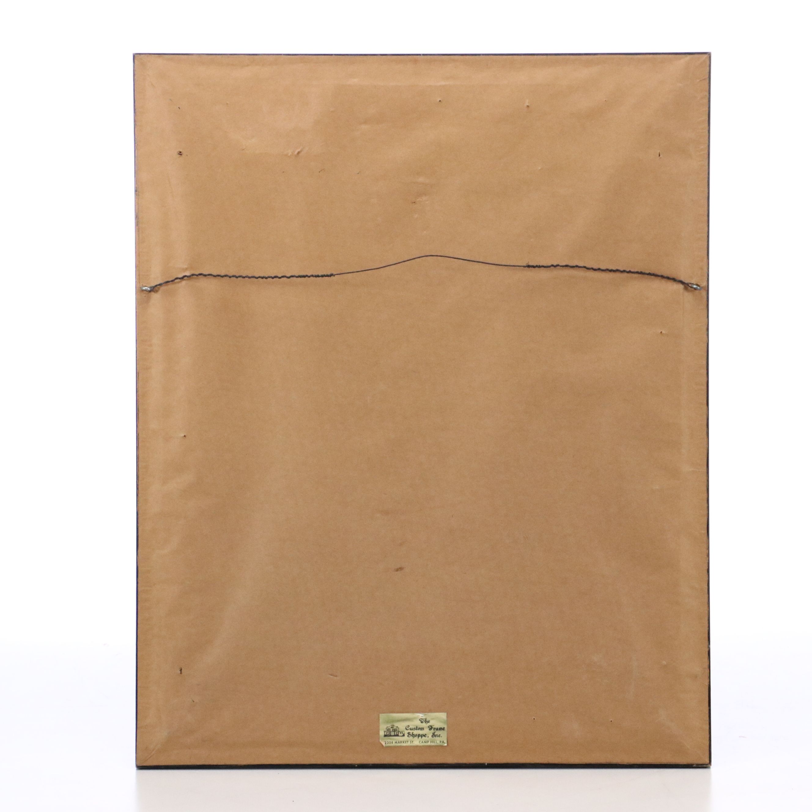 Handmade Cross-Stitch Sampler in Frame