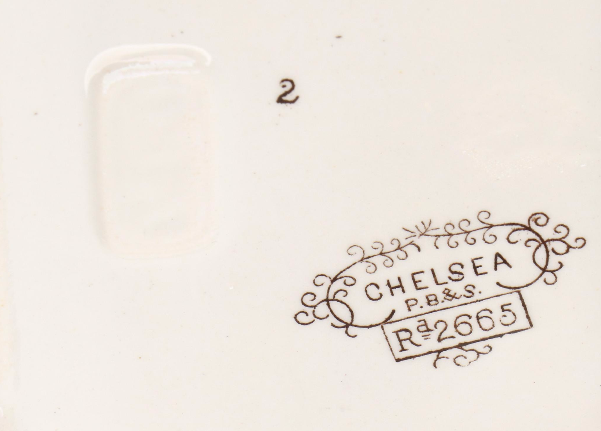 Powell, Bishop & Stonier "Chelsea" with Other English Transferware