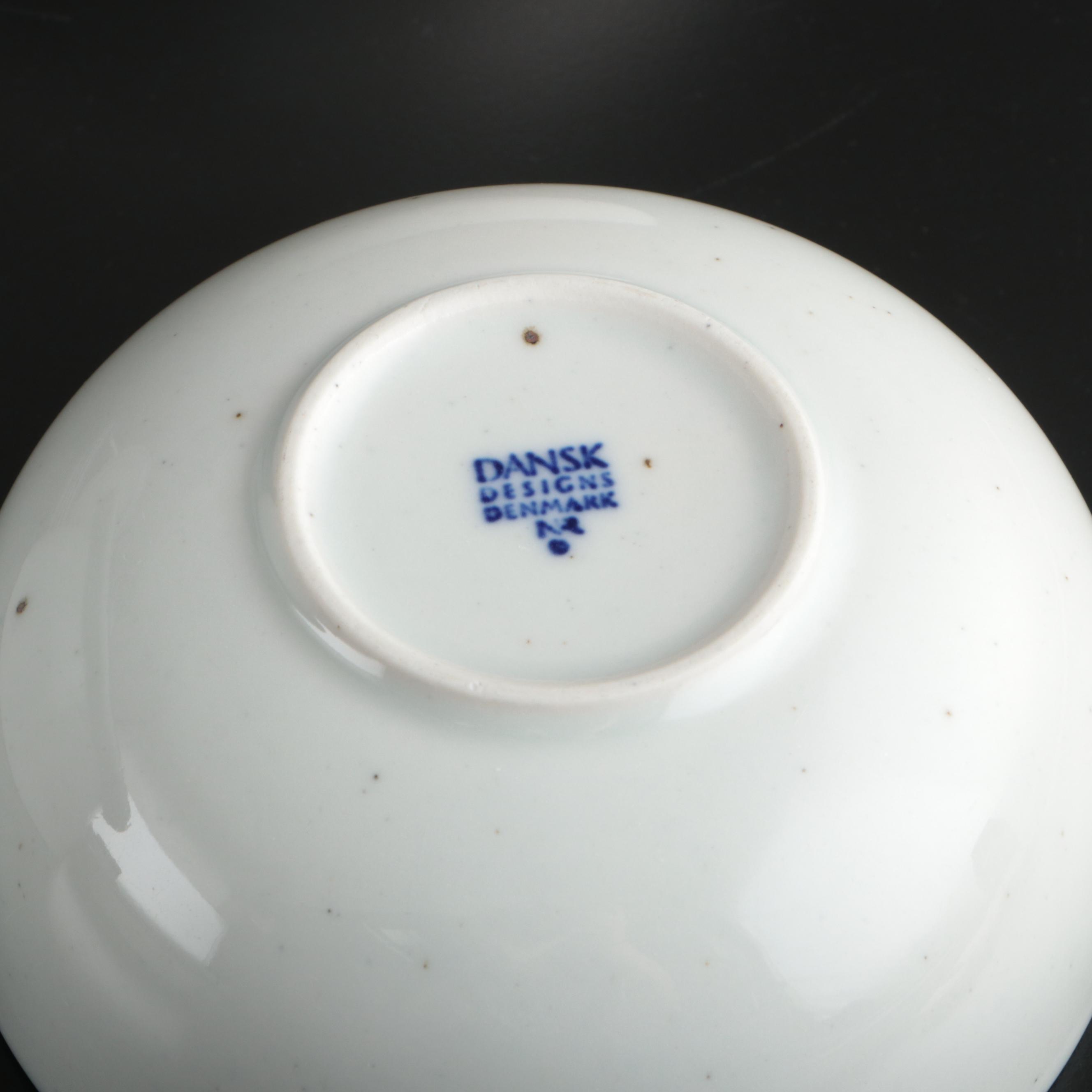 Dansk "Blue Mist" Ceramic Dinnerware and Serving Pieces, 1972-2002