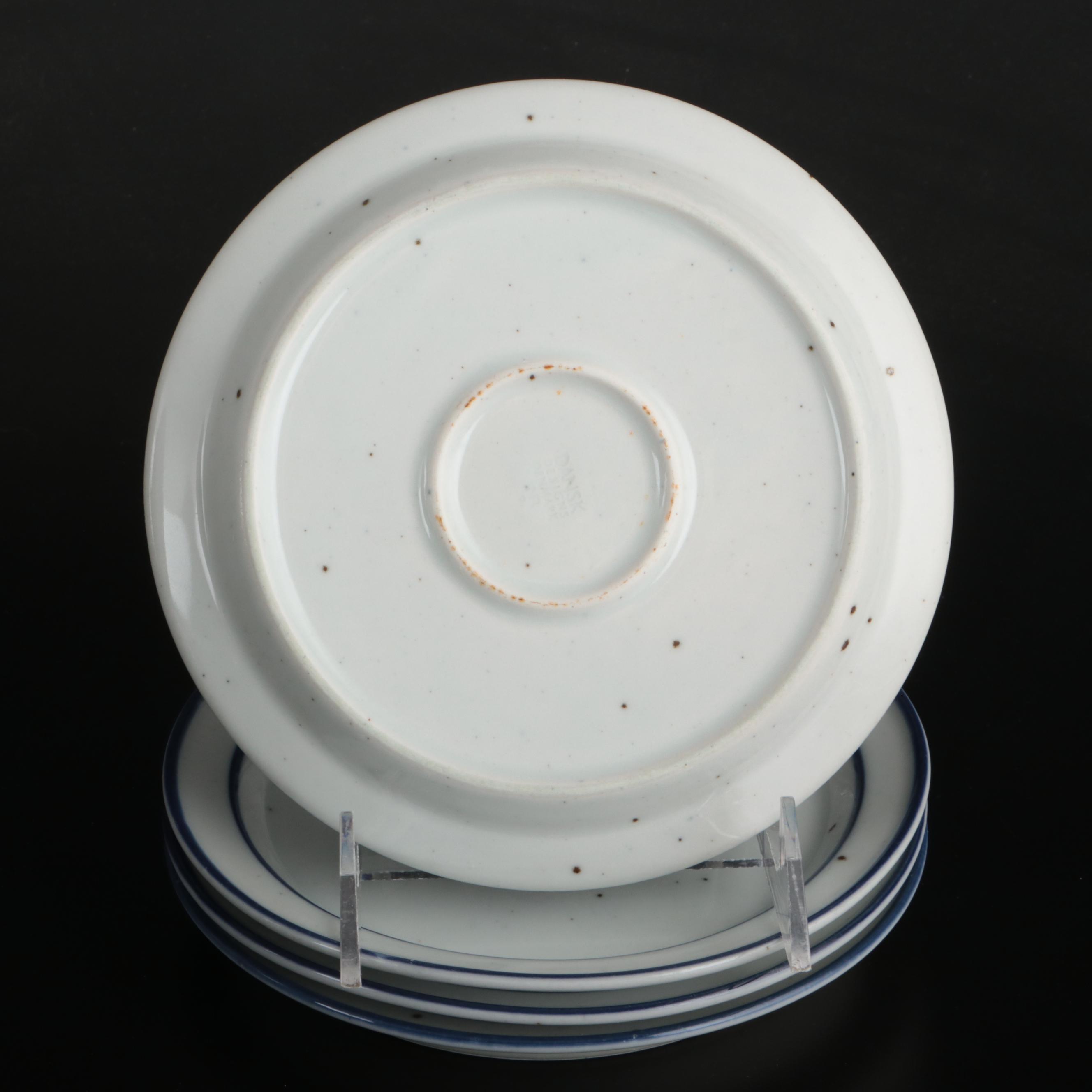 Dansk "Blue Mist" Ceramic Dinnerware and Serving Pieces, 1972-2002