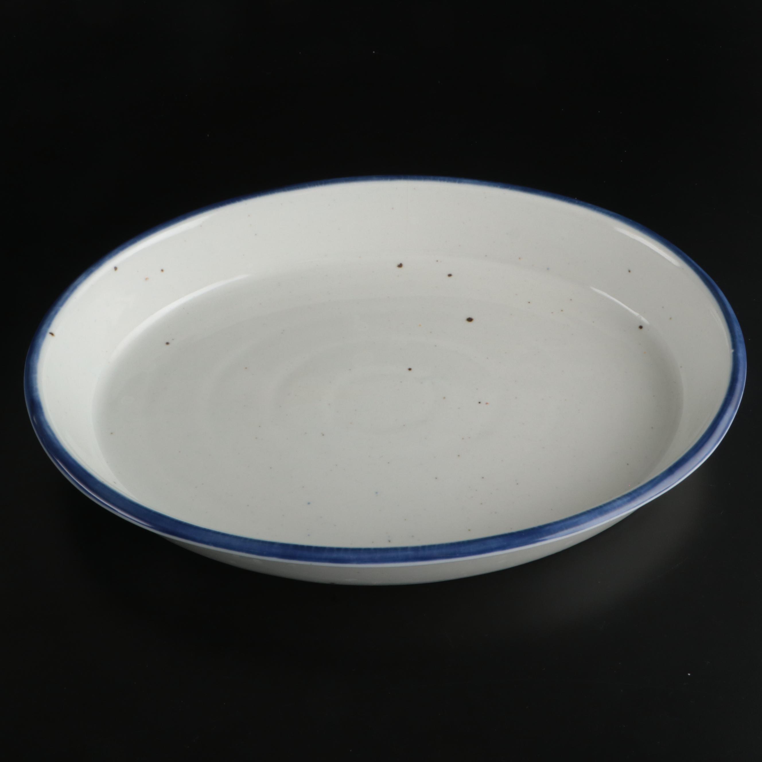 Dansk "Blue Mist" Ceramic Dinnerware and Serving Pieces, 1972-2002