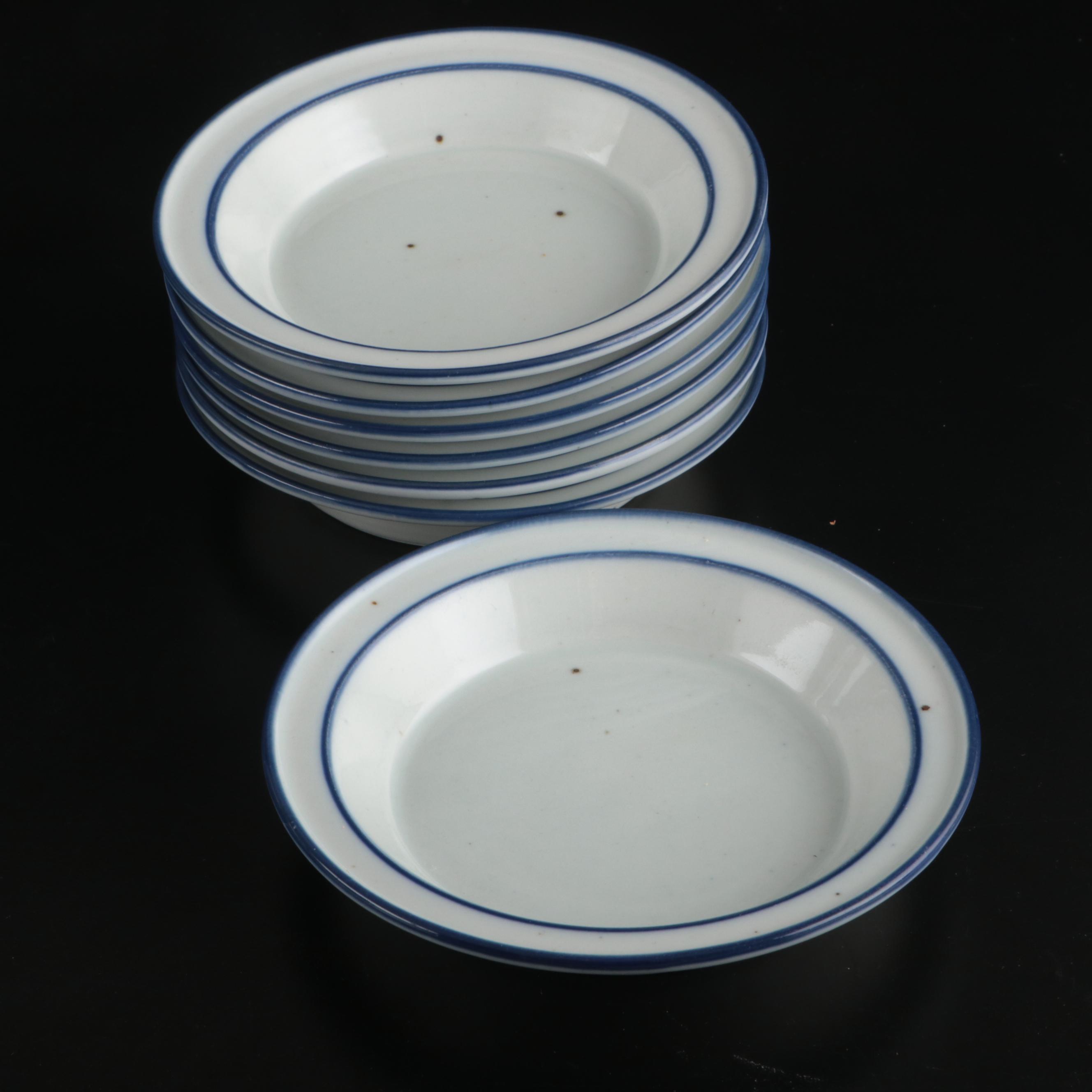 Dansk "Blue Mist" Ceramic Dinnerware and Serving Pieces, 1972-2002