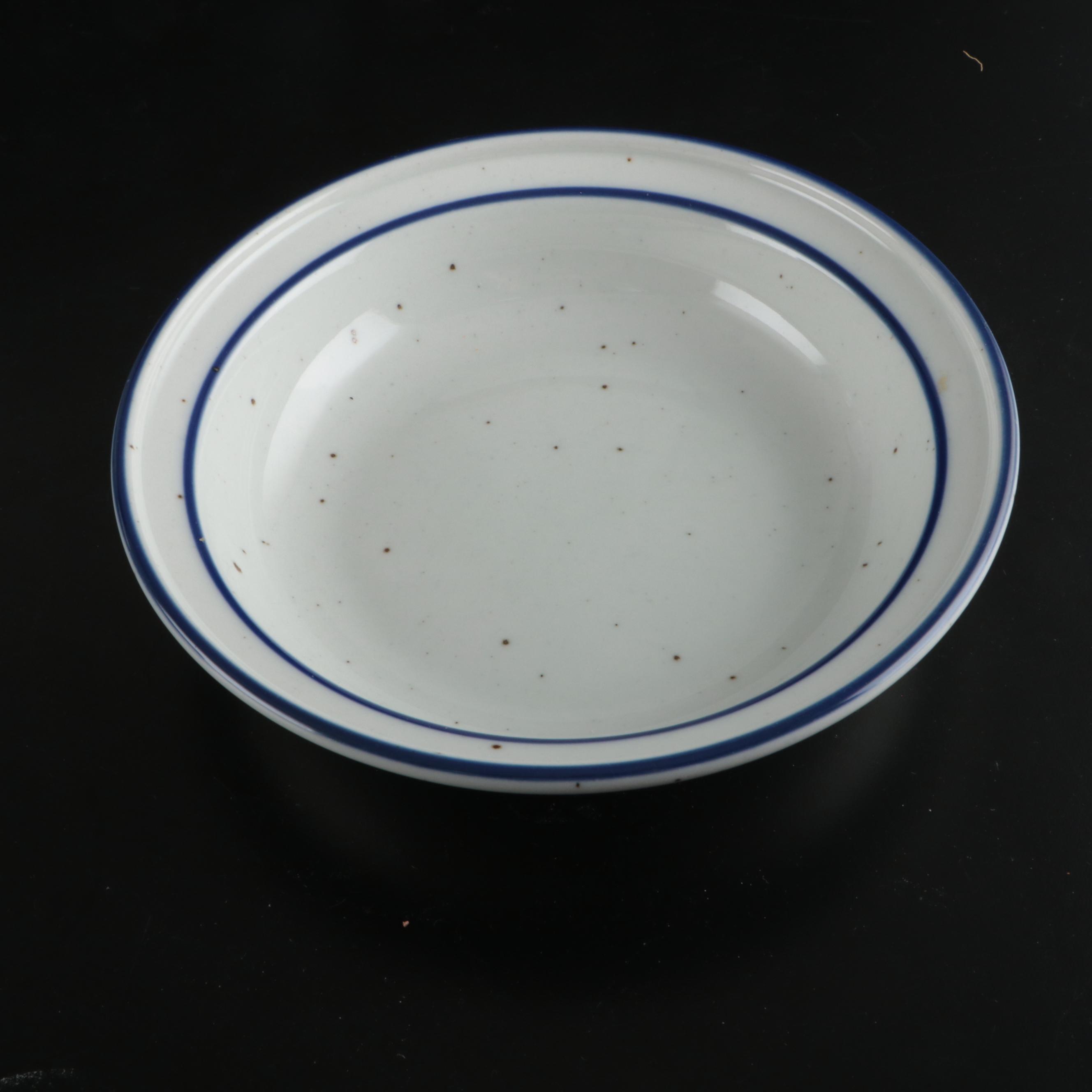 Dansk "Blue Mist" Ceramic Dinnerware and Serving Pieces, 1972-2002