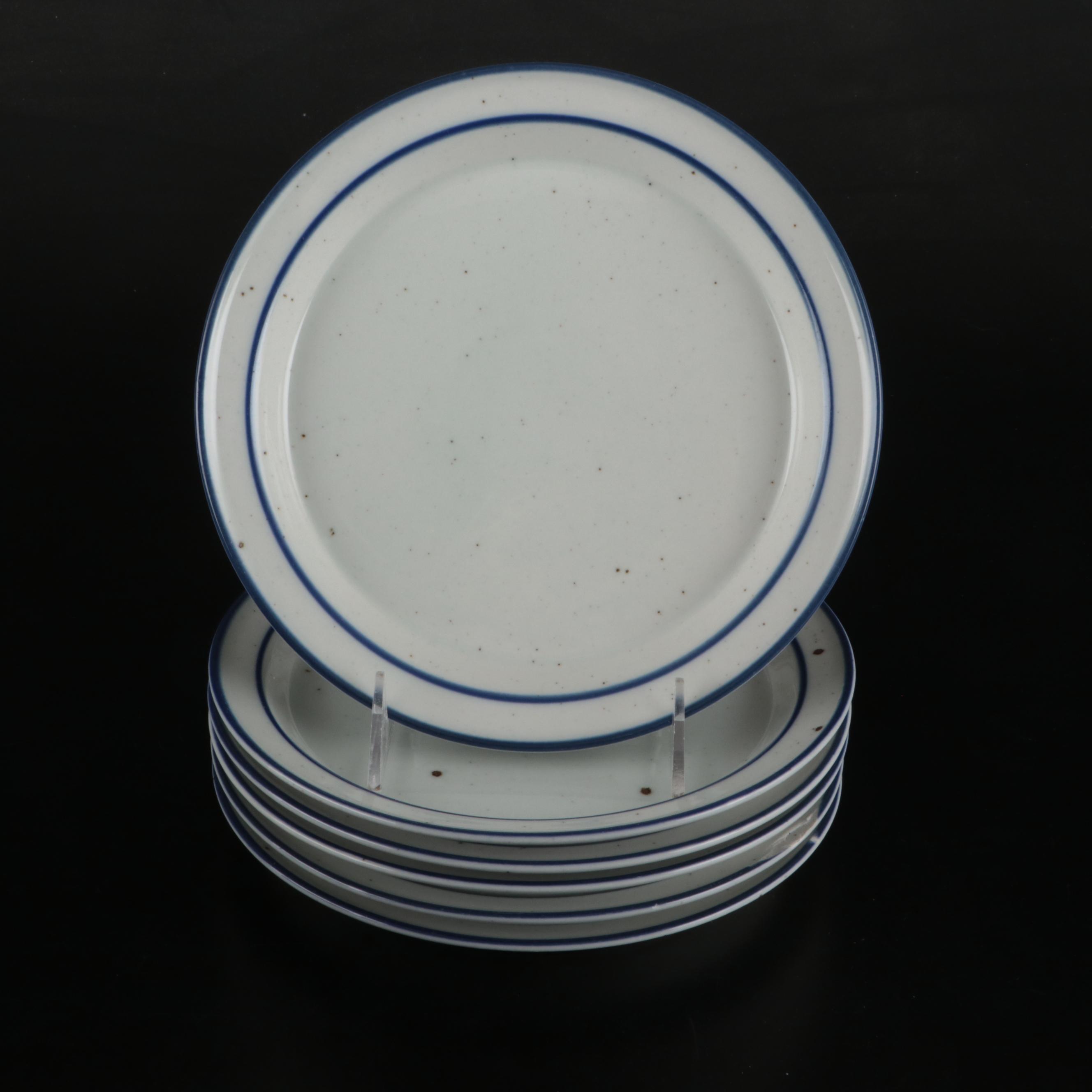 Dansk "Blue Mist" Ceramic Dinnerware and Serving Pieces, 1972-2002