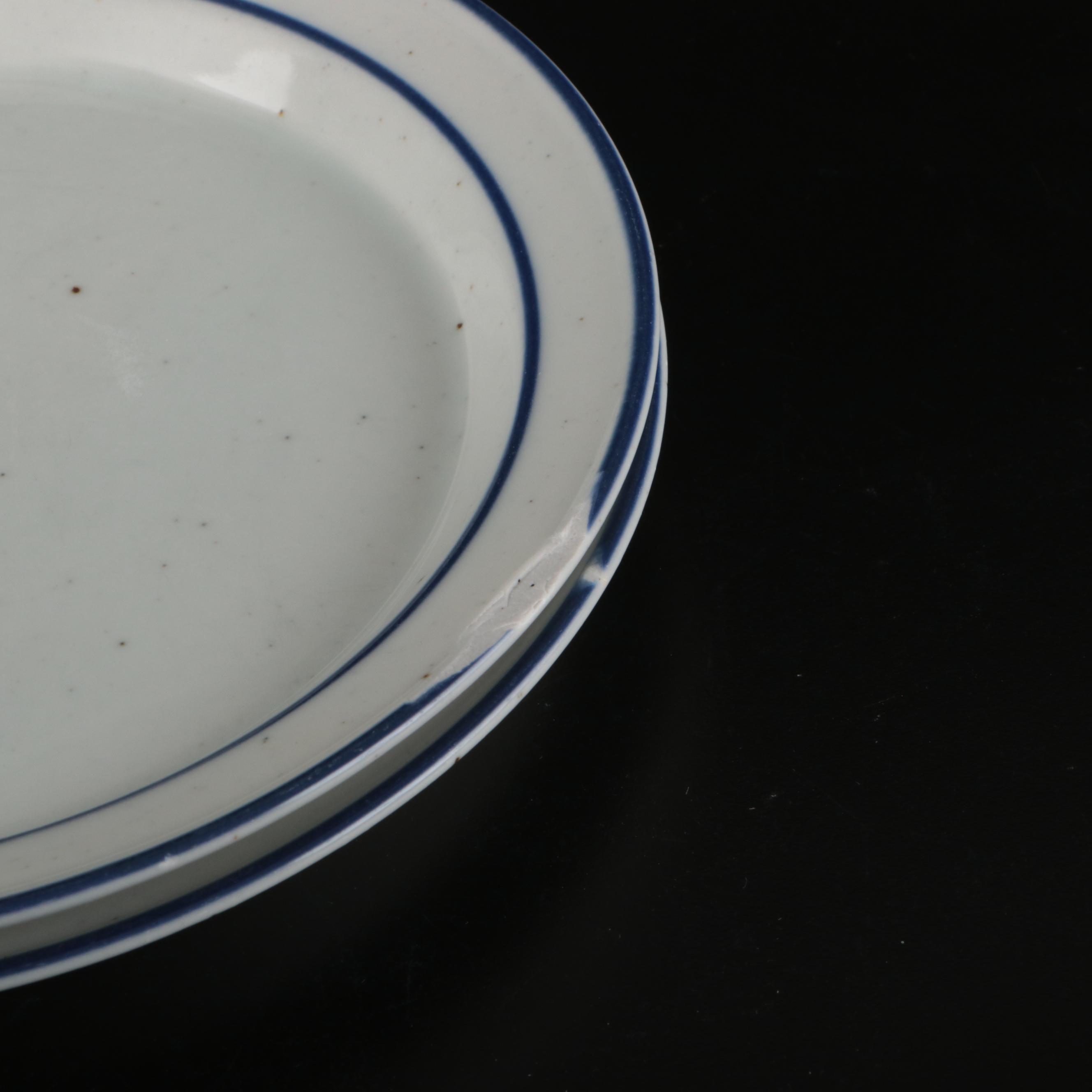Dansk "Blue Mist" Ceramic Dinnerware and Serving Pieces, 1972-2002