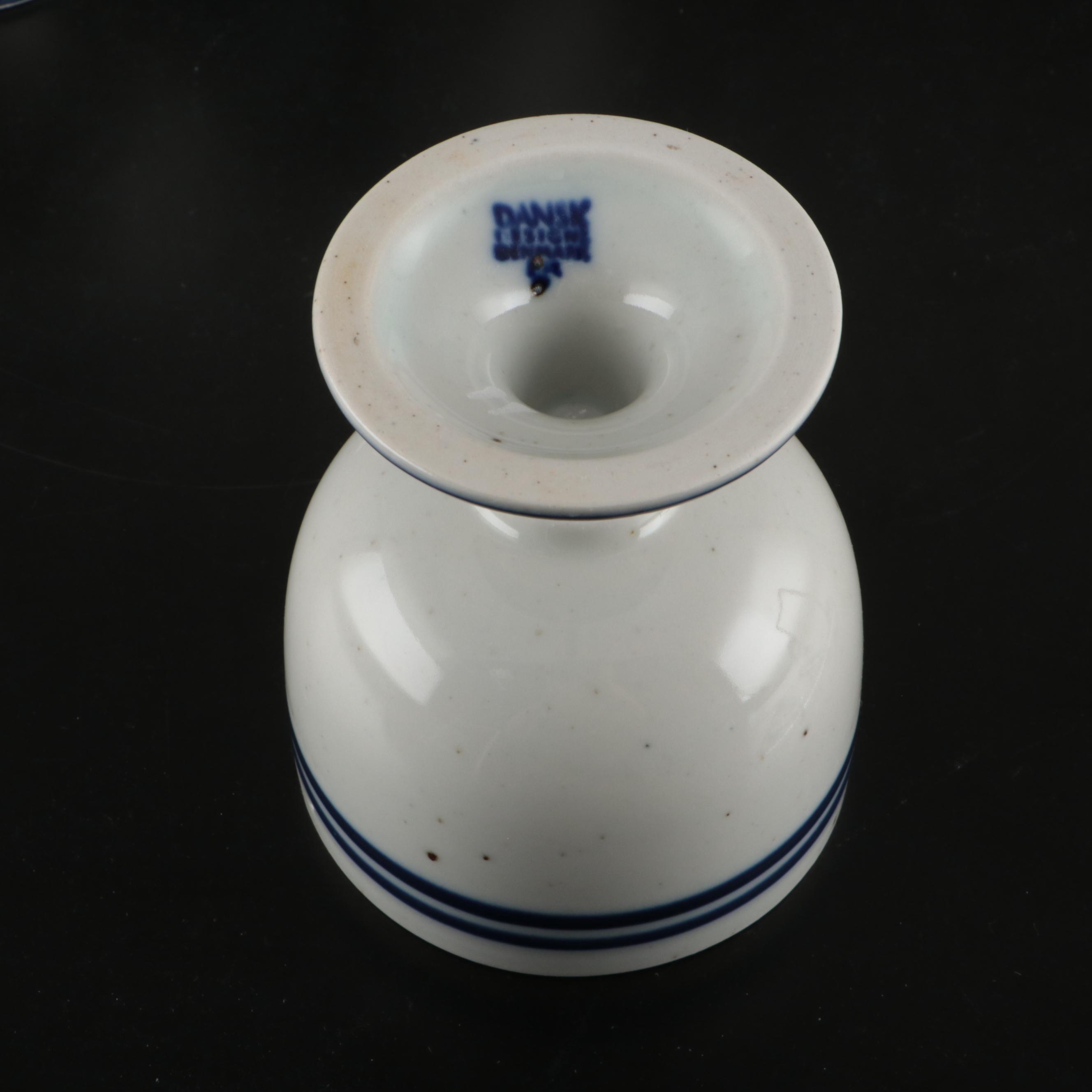 Dansk "Blue Mist" Ceramic Dinnerware and Serving Pieces, 1972-2002