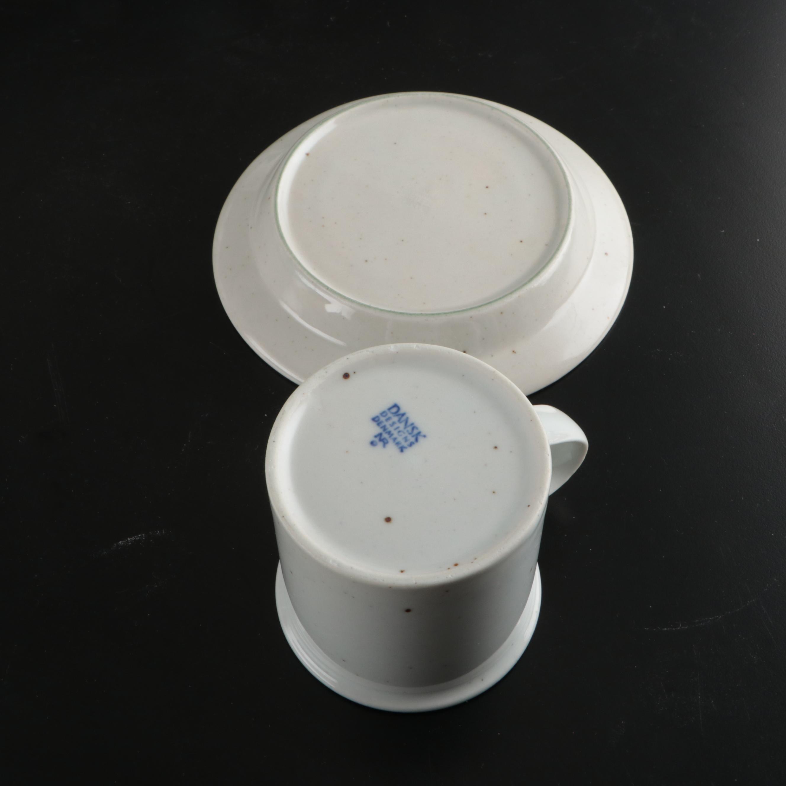 Dansk "Blue Mist" Ceramic Dinnerware and Serving Pieces, 1972-2002