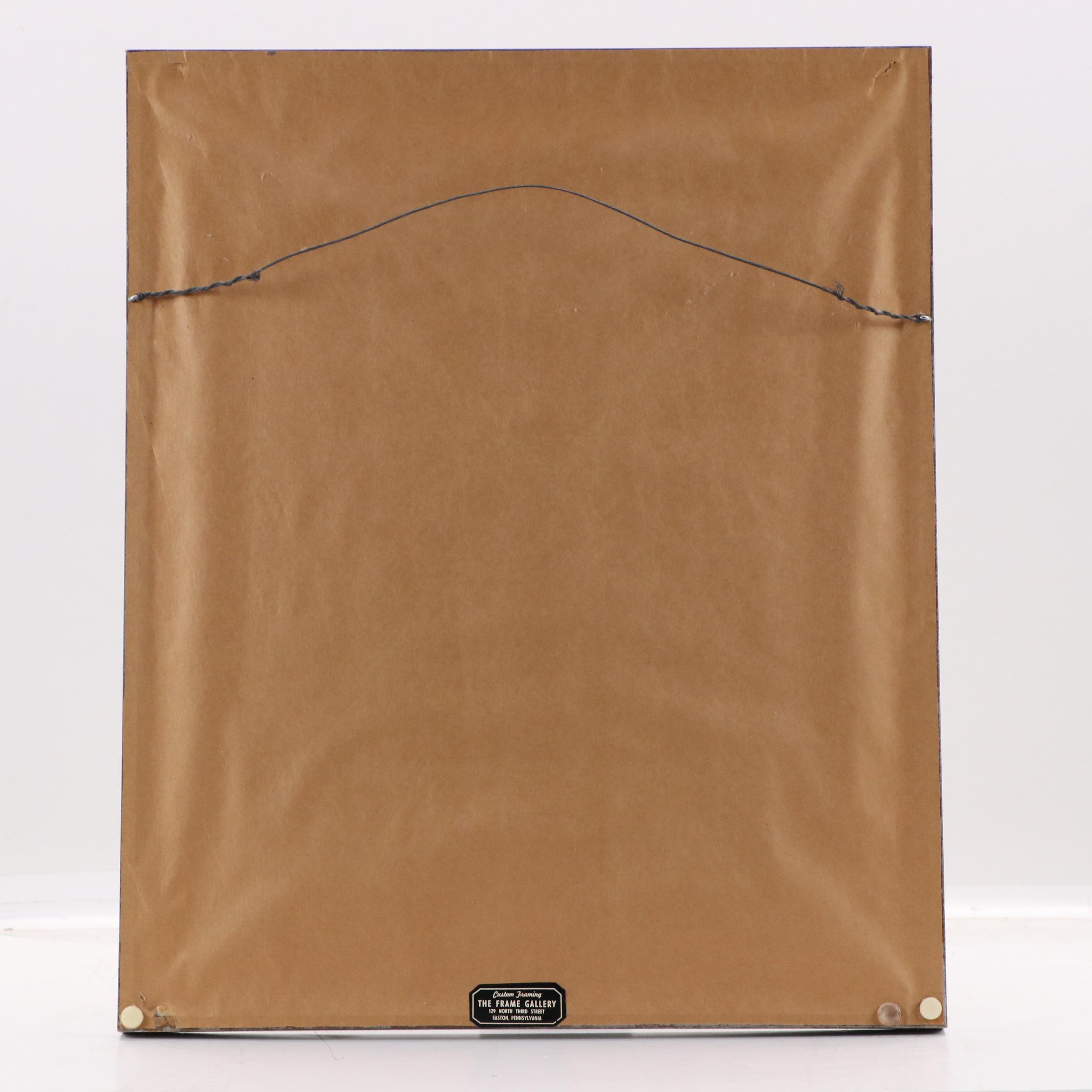 Raphael Soyer Lithograph of Woman With Necklace, Circa 1980