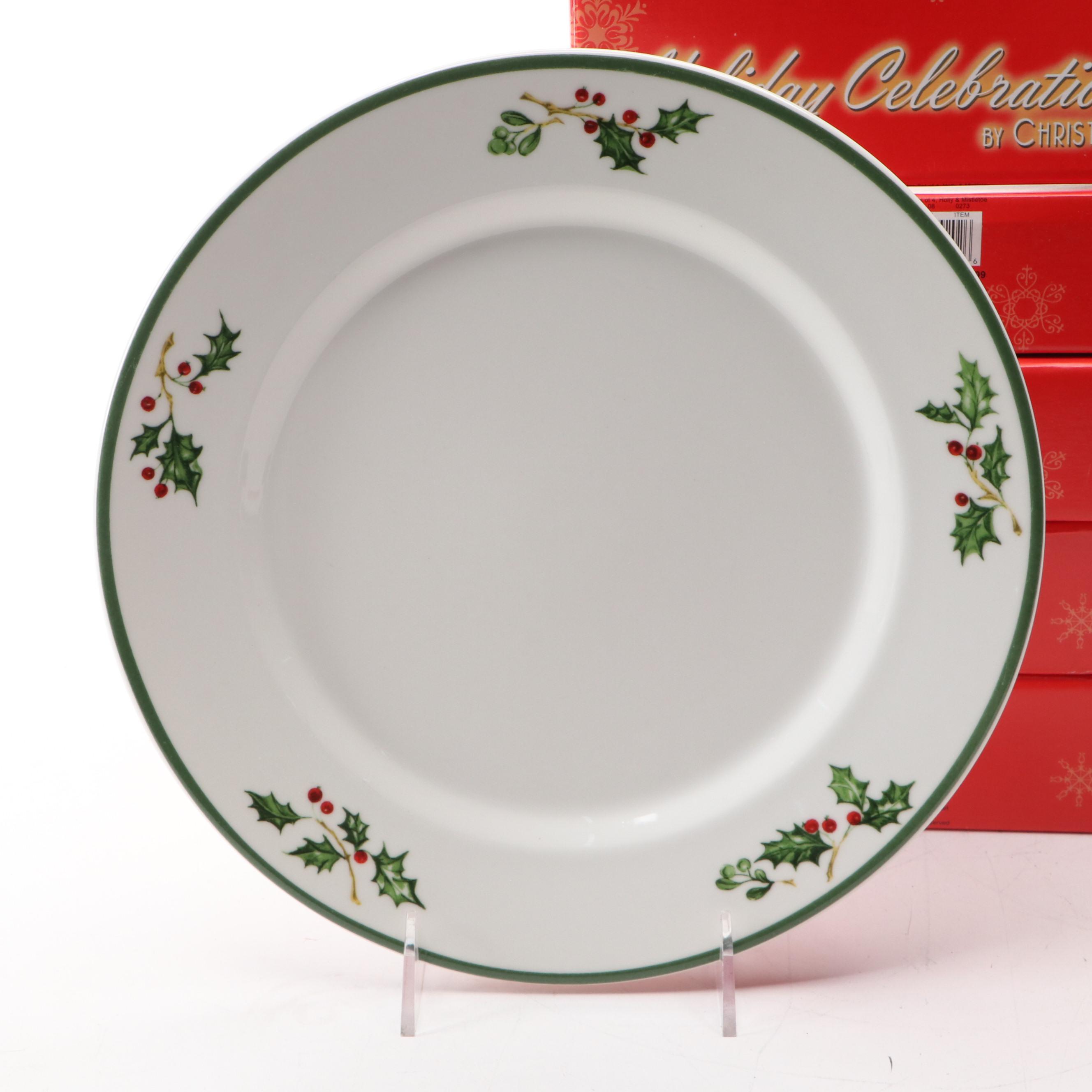 Christopher Radko "Holiday Celebrations" Plates