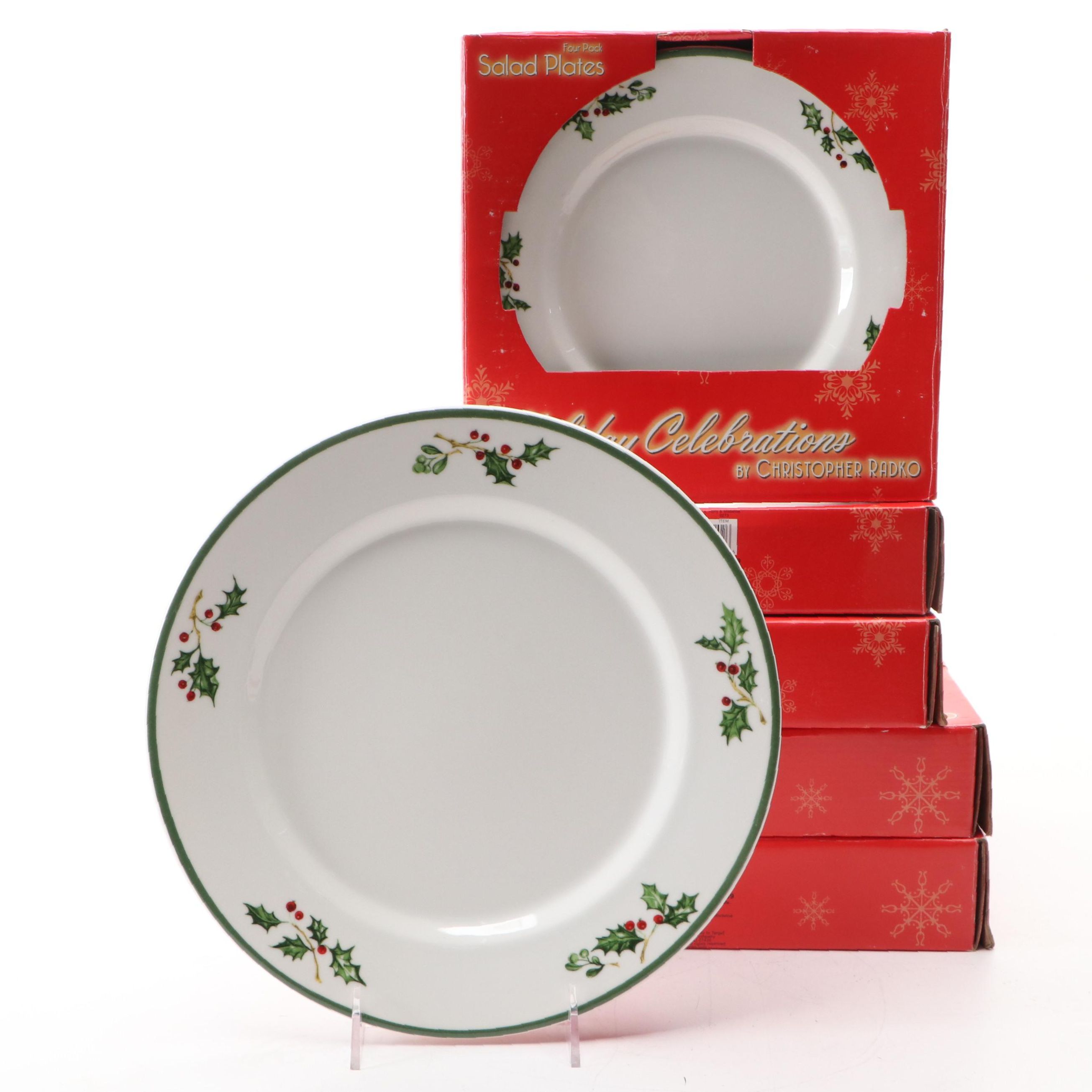 Christopher Radko "Holiday Celebrations" Plates