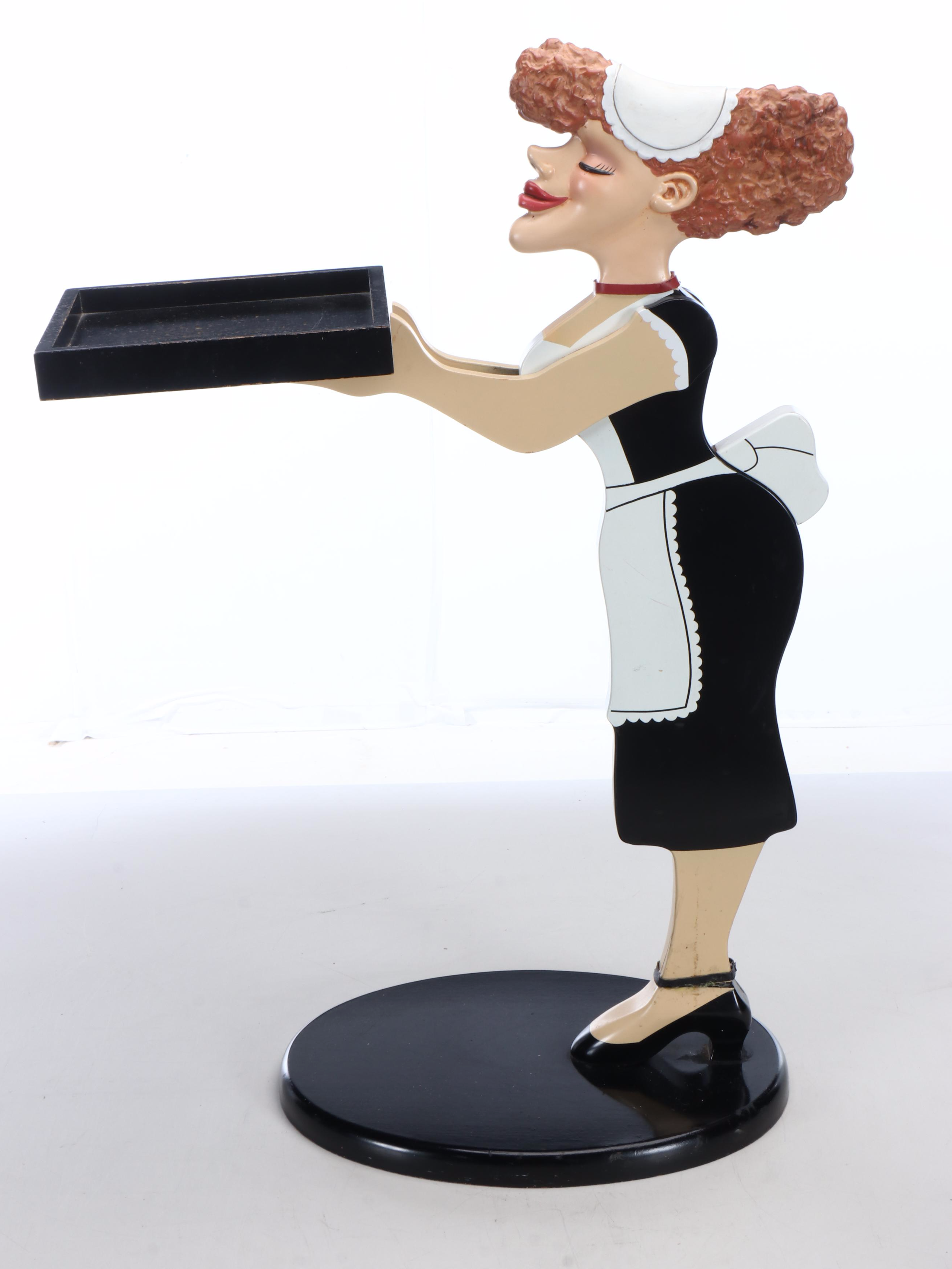 The Bombay Company Wooden Maid Drinks Table