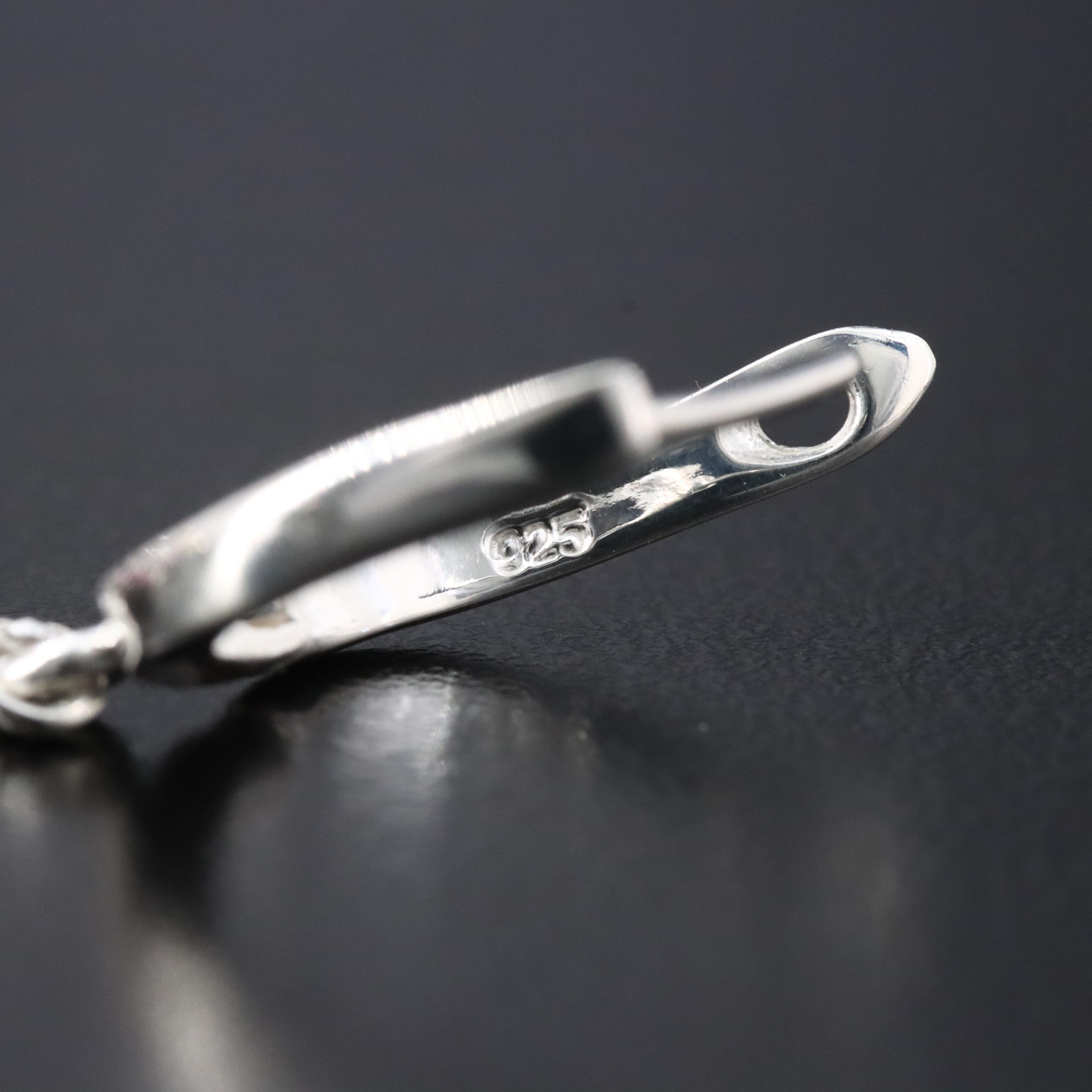 Sterling Citrine, Iolite and Garnet Earrings