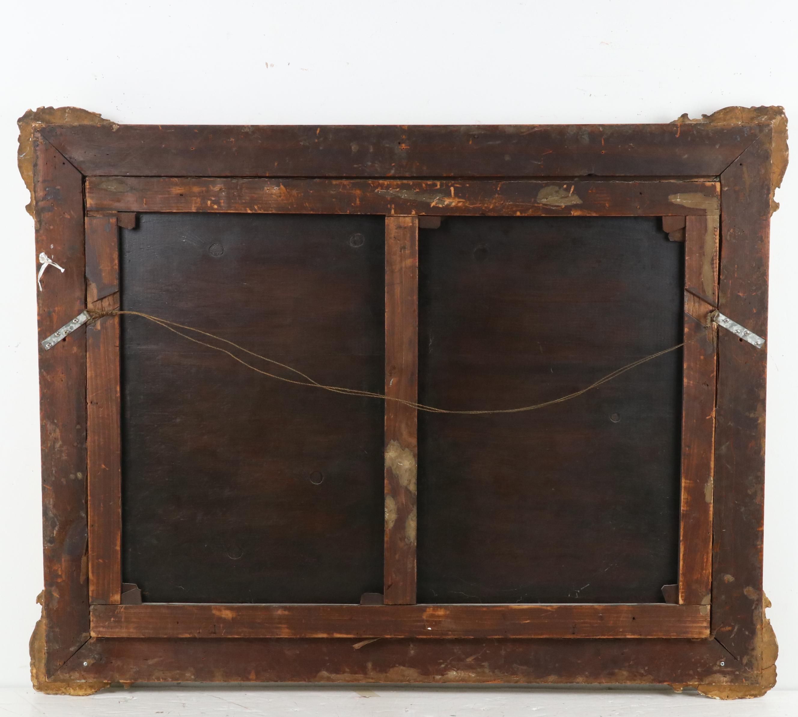 After Simon Vouet "The Fortune Teller" Oil Painting, 18th Century