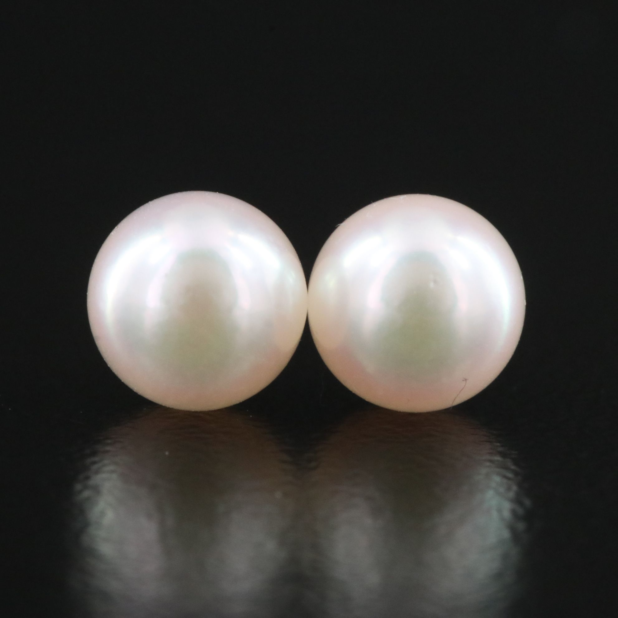 14K Pearl Stud Earrings