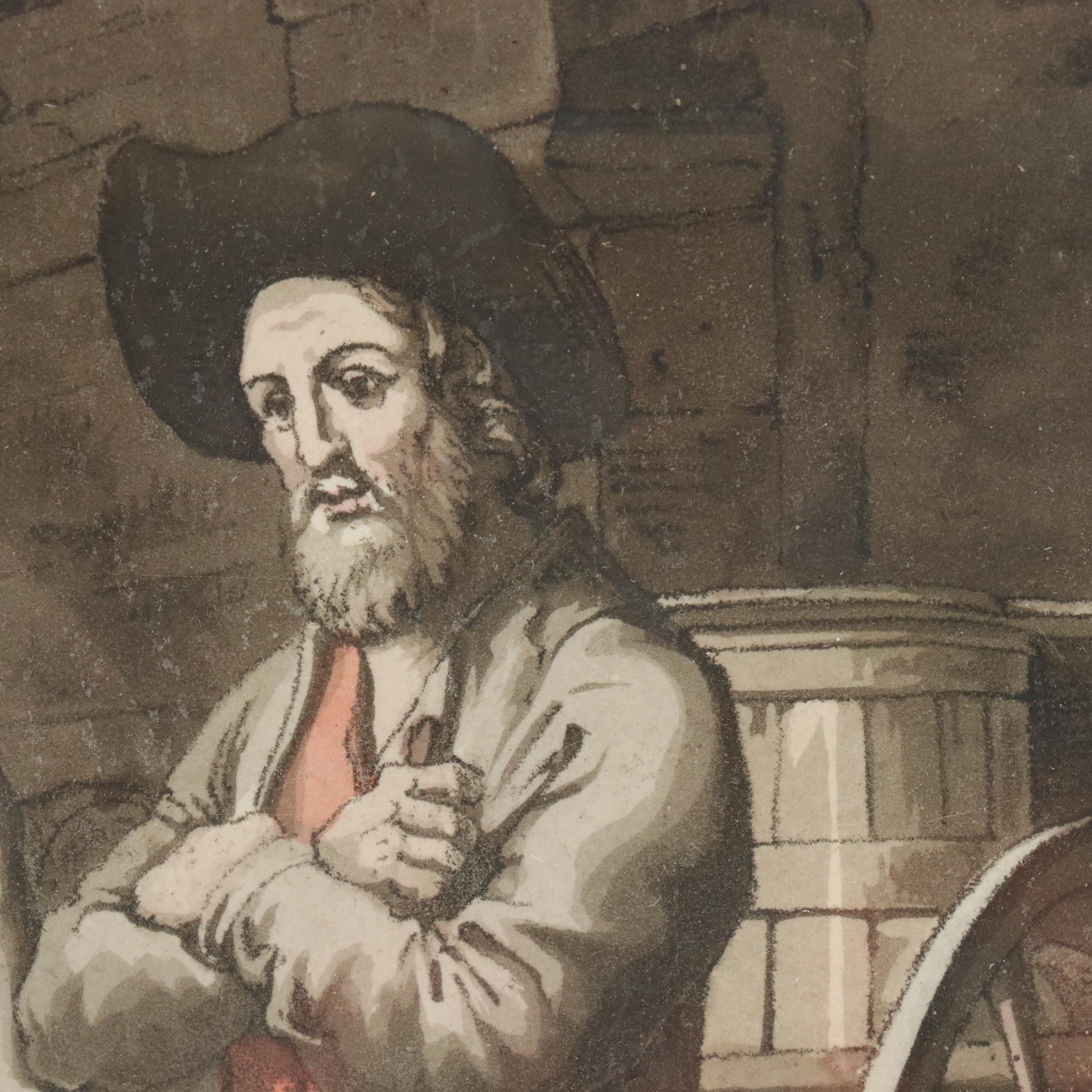 Hand-Colored Engravings of Swiss Costumes After Joseph Reinhart